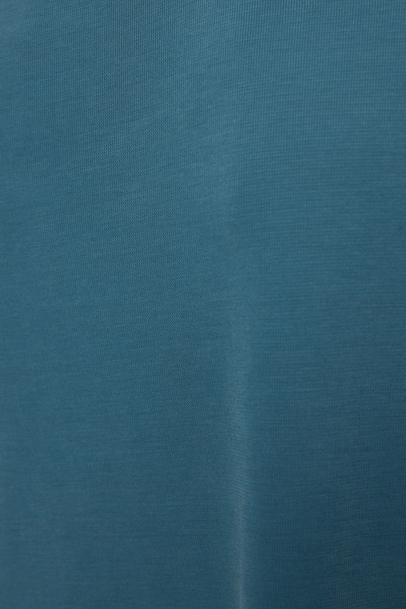 T-shirt long asymétrique sarcelle | Ariston JOELLE Collection