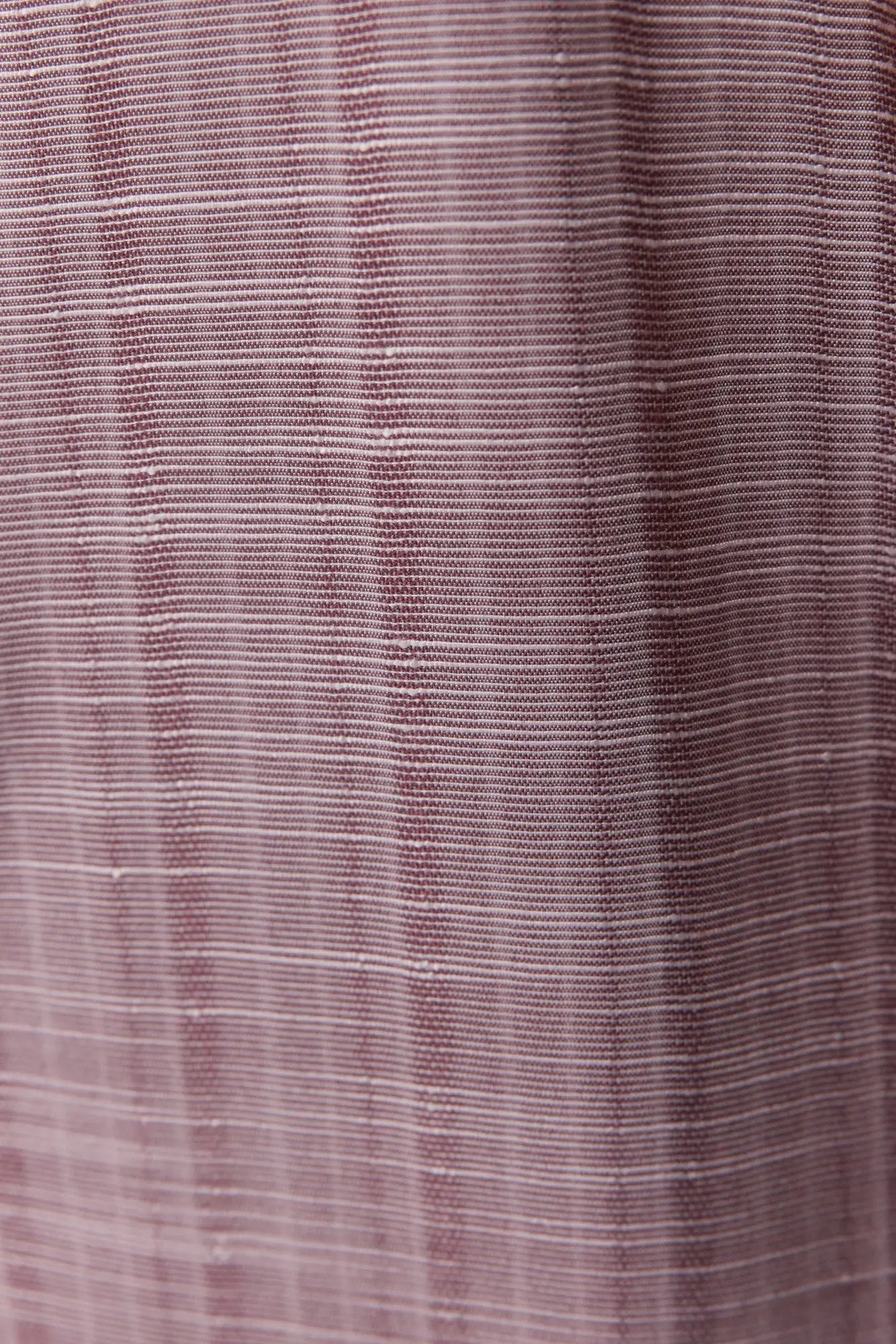 Robe rose lignée bourgogne | Evelyne