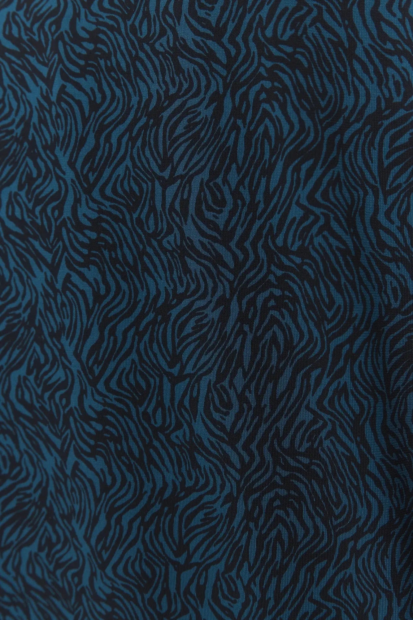 Cody | Robe midi à motif bleu JOELLE Collection