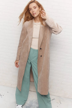 Veste tan longue | Chrissy JOELLE Collection