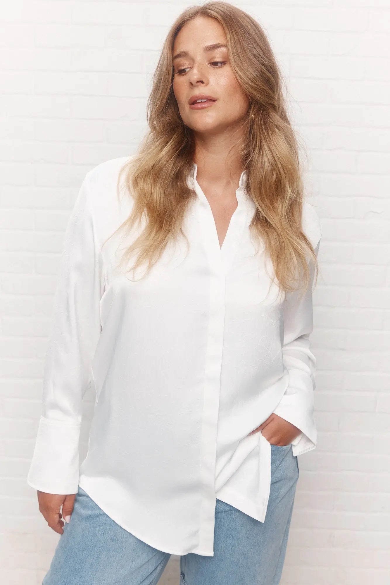 Aurelie | Chemise blanche JOELLE Collection