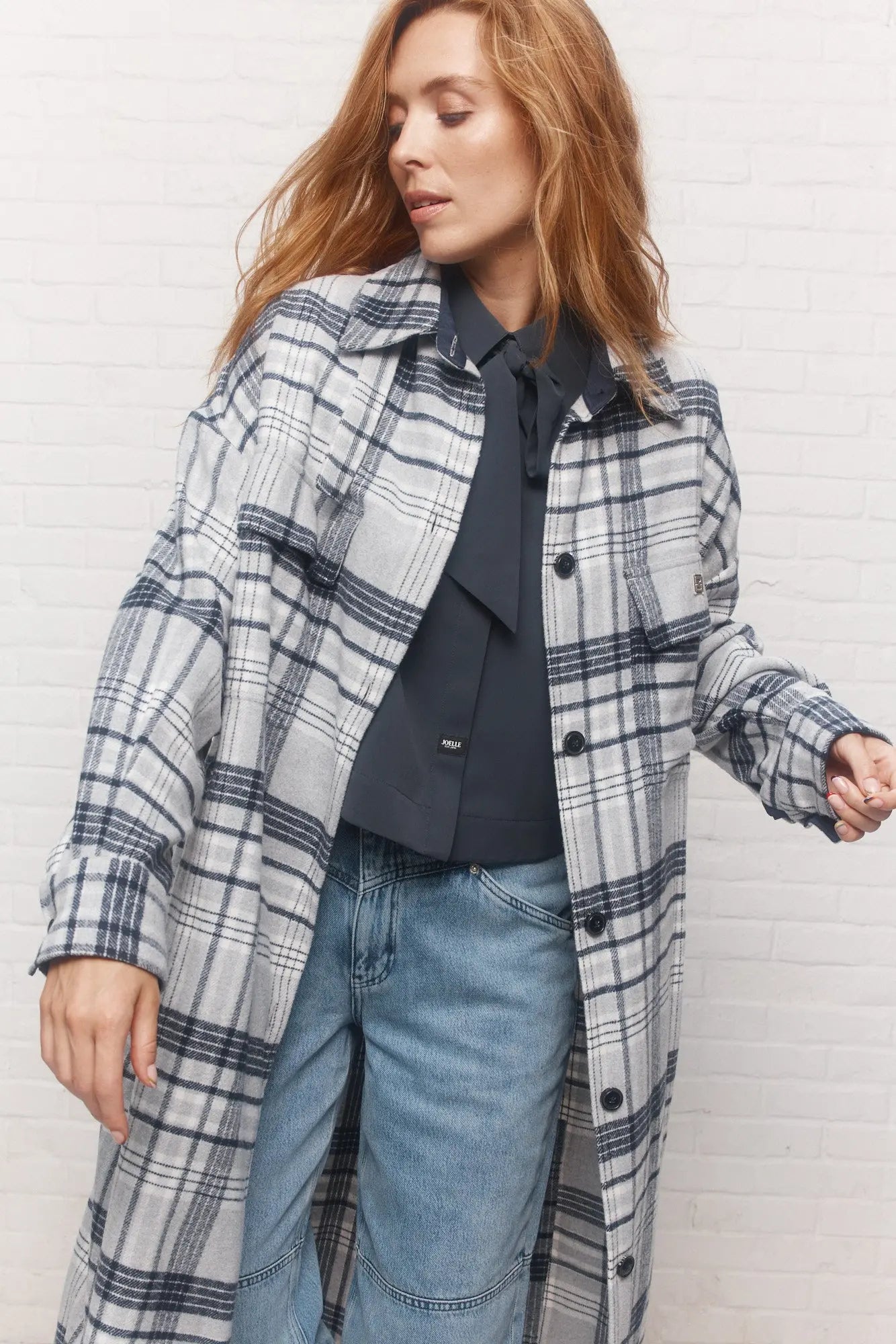 Jessica | Manteau long paid JOELLE Collection