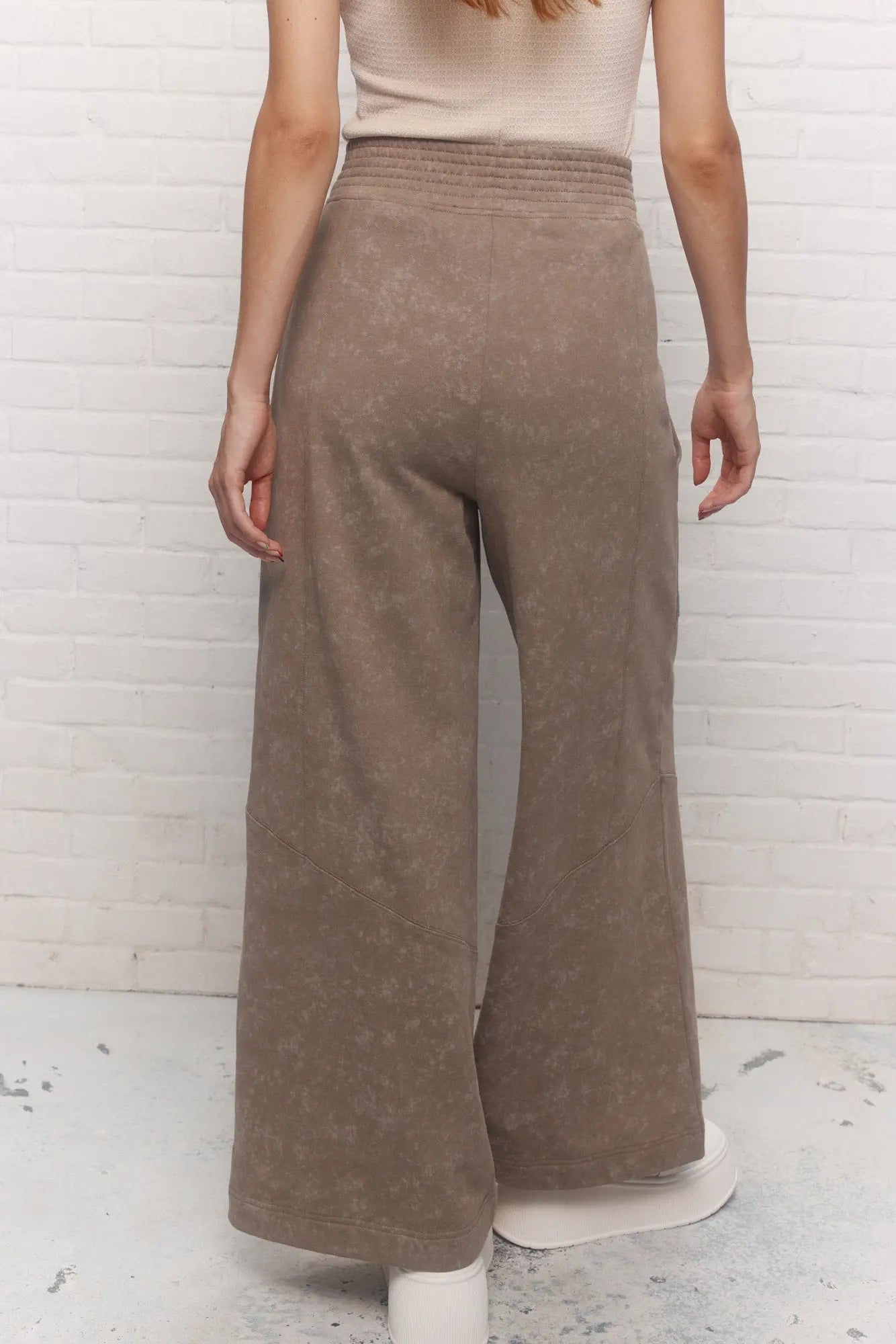 Pantalon beige foncé | Shirley JOELLE Collection