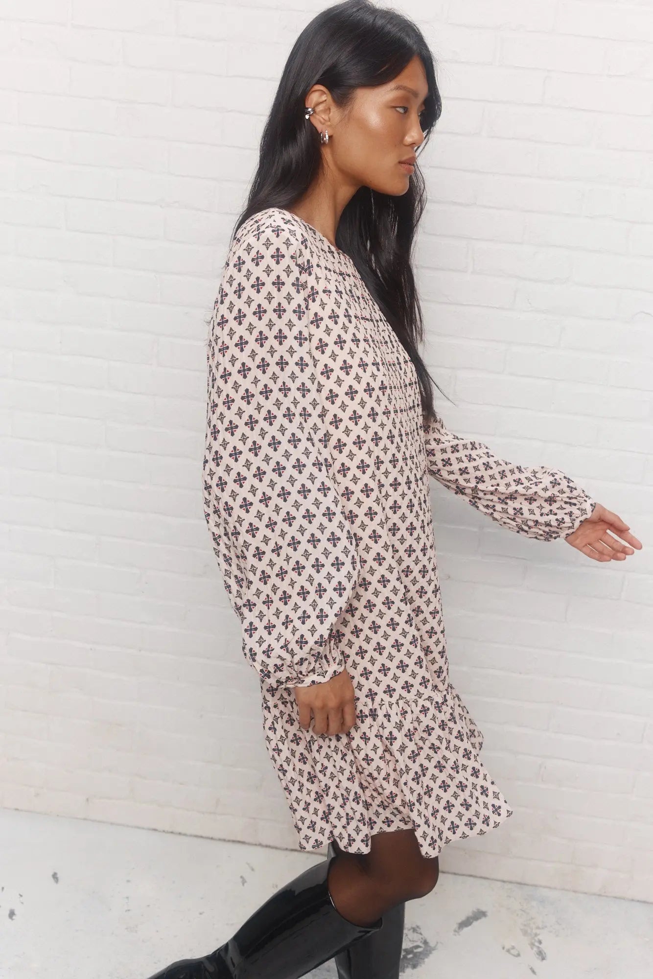 Robe à motifs | Selvina JOELLE Collection