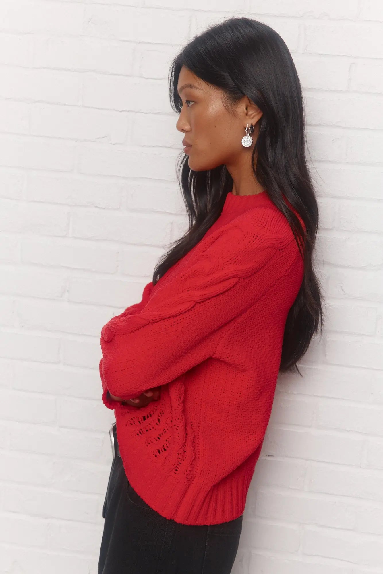 Pull rouge | Clement JOELLE Collection