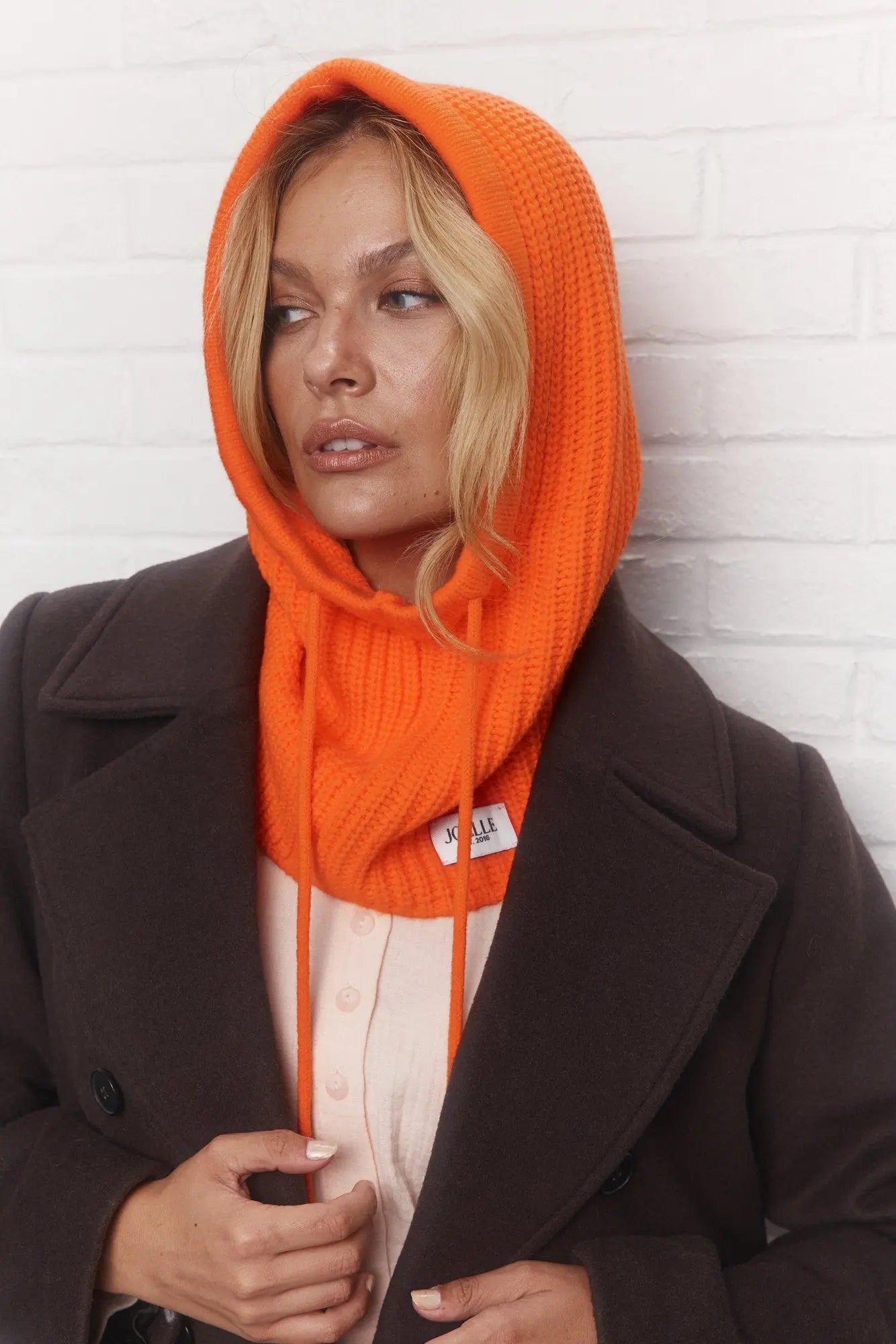 Cagoule orange | Effie JOELLE Collection