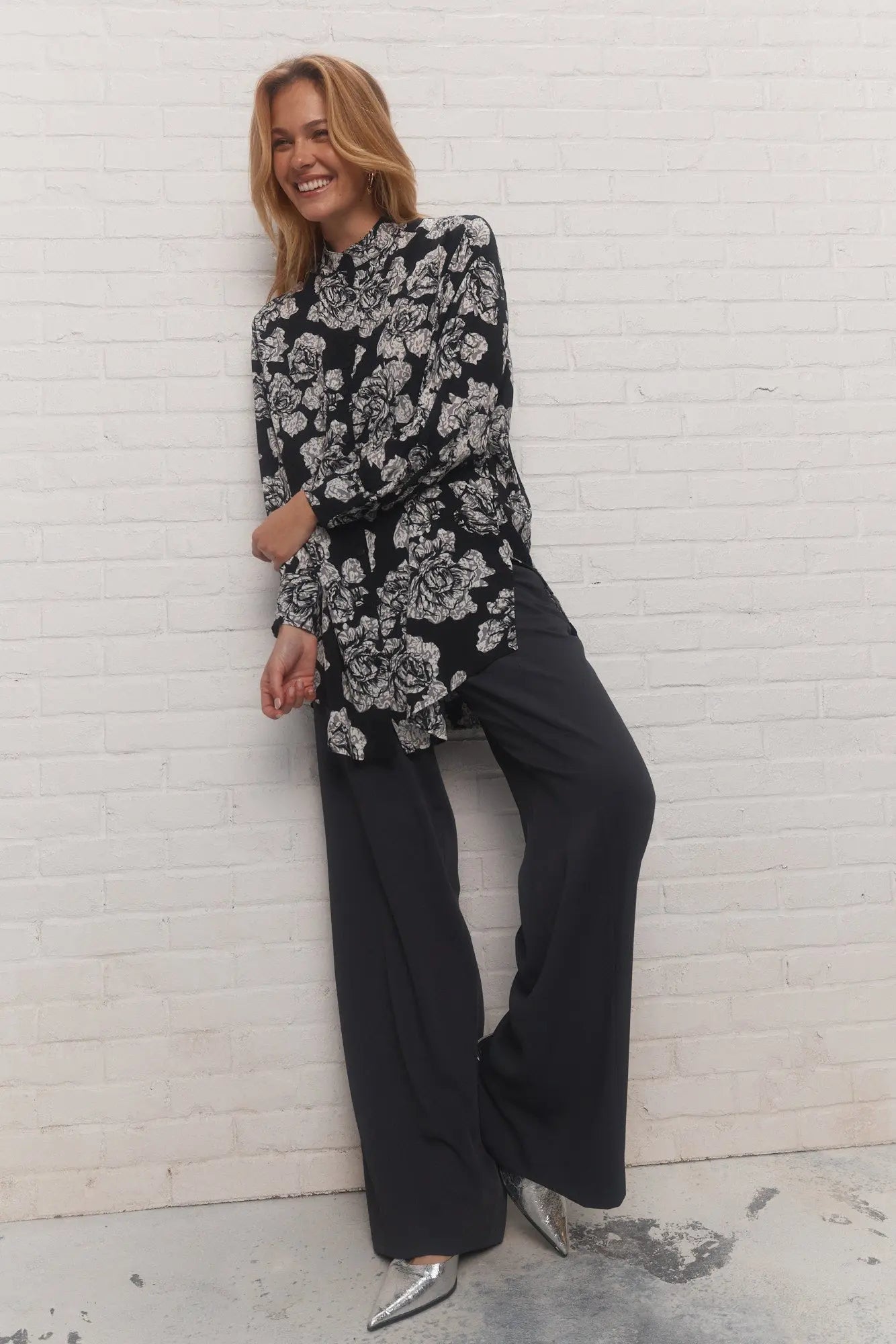 Cindy Motif Fleuri JOELLE Collection