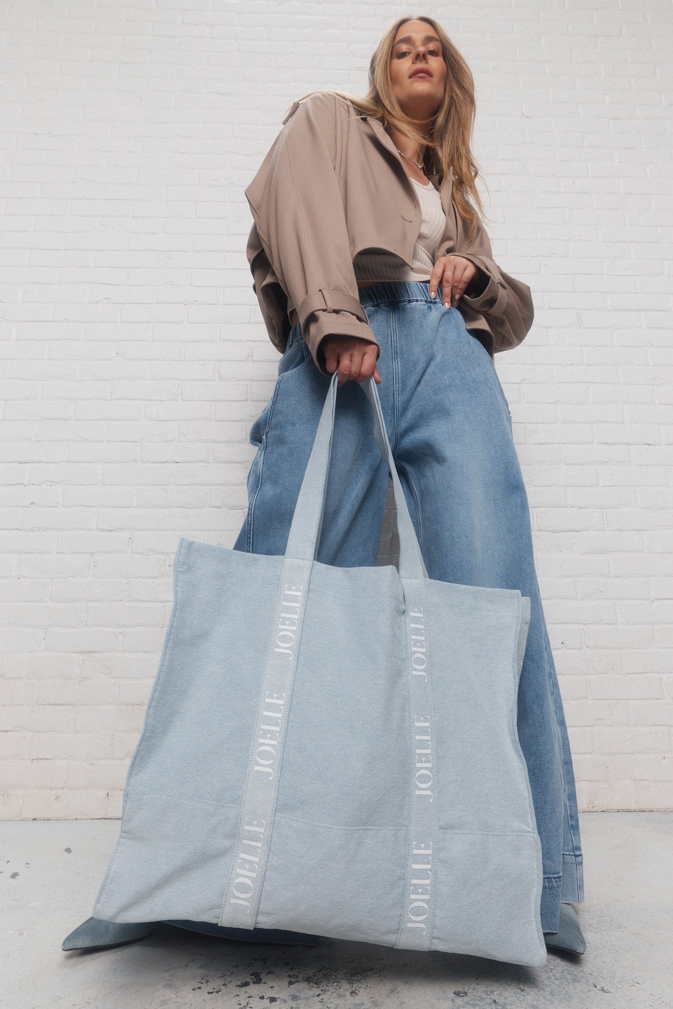 Baggan | Sac bleu en denim