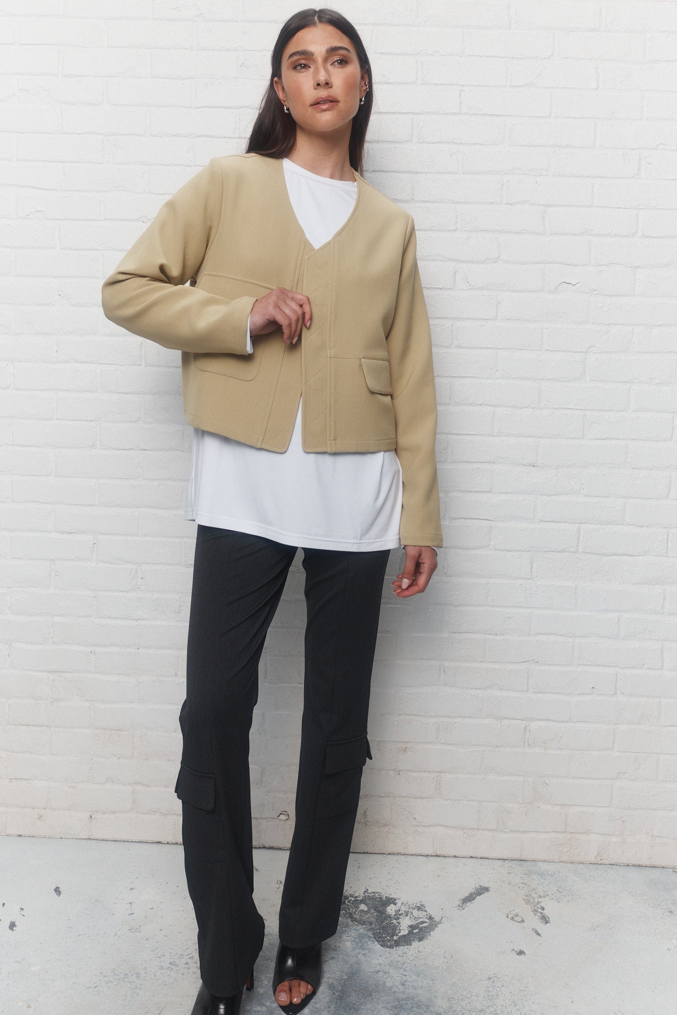 Silken | Veste jaune