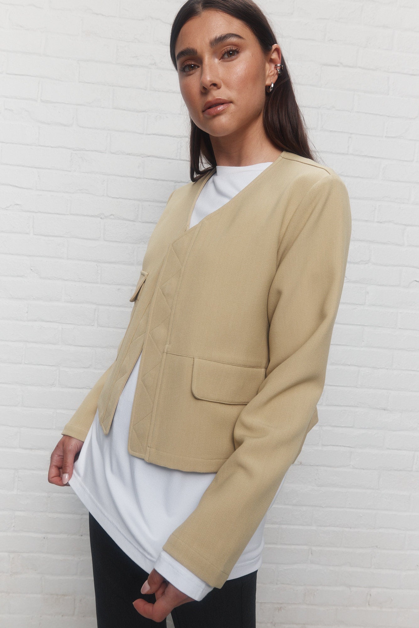 Silken | Veste jaune