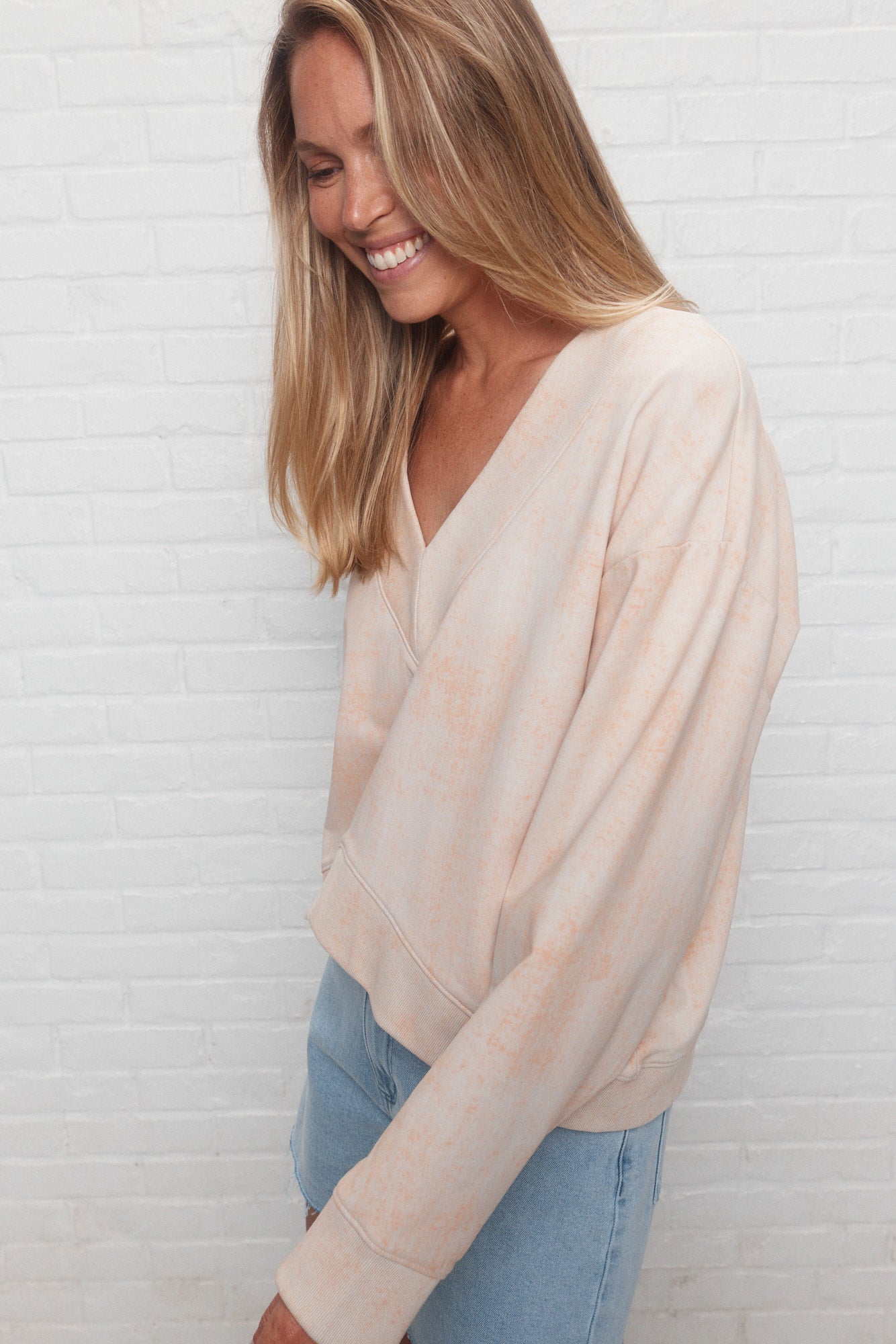 Stan | Chandail crème ample