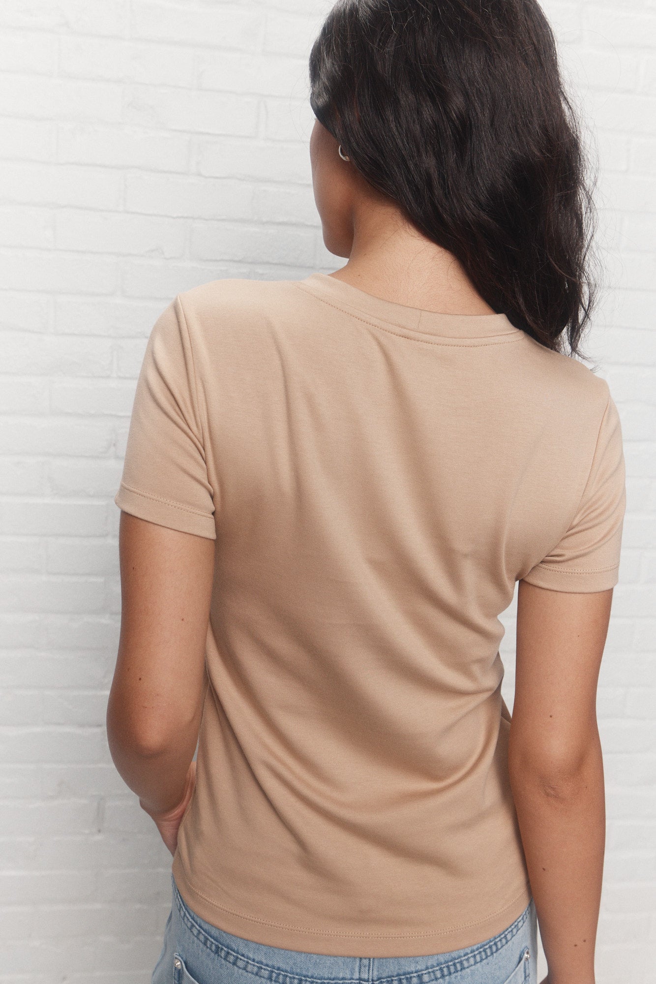 Planta | Beige essential T-shirt