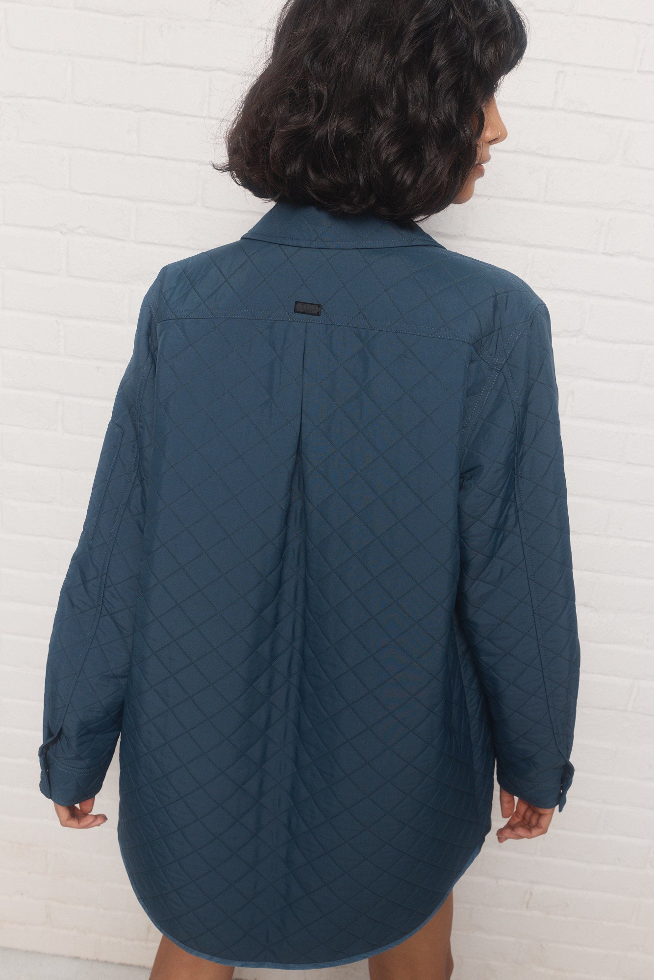 Daly | Veste matelassée bleue