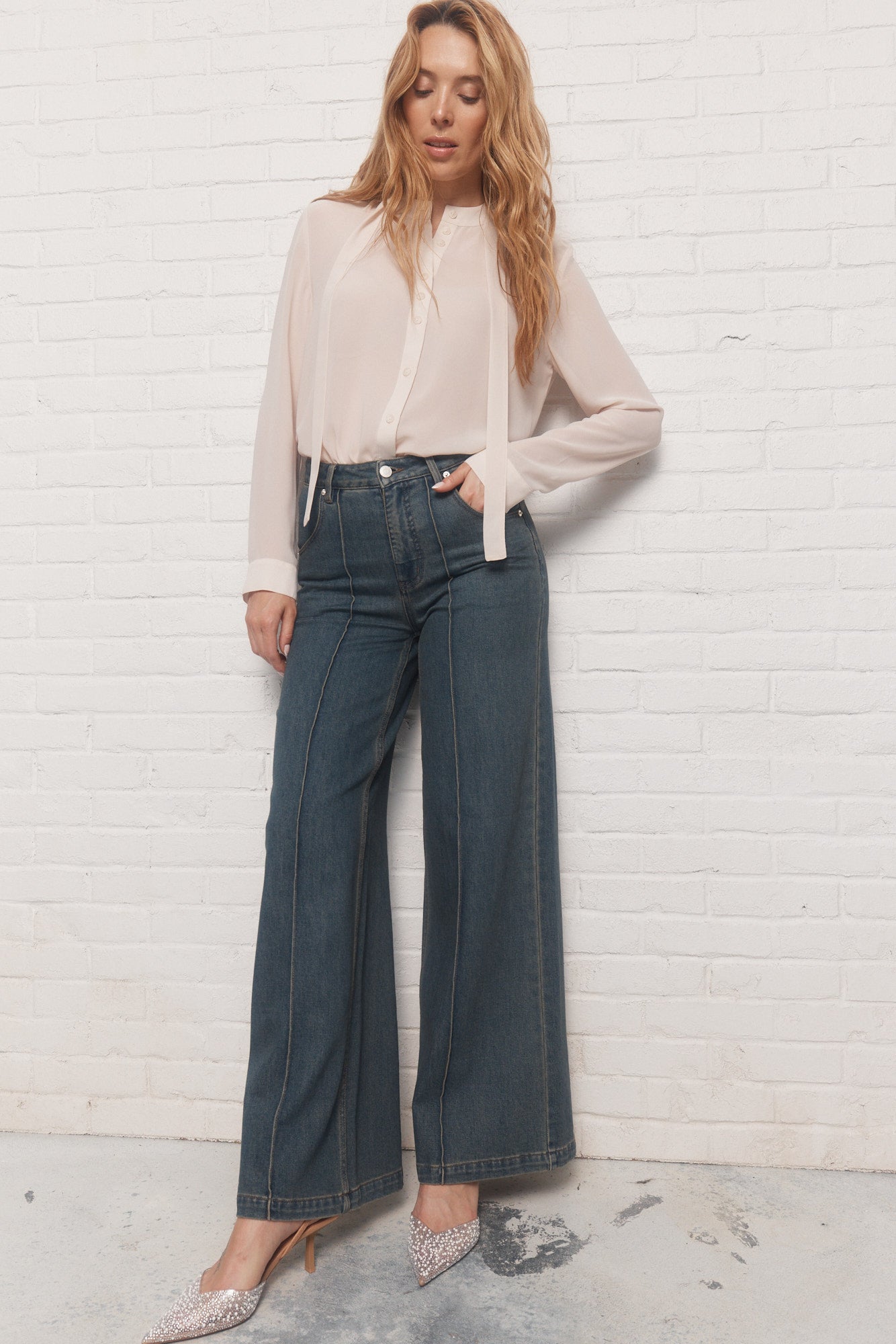 Florence | Jean bleu