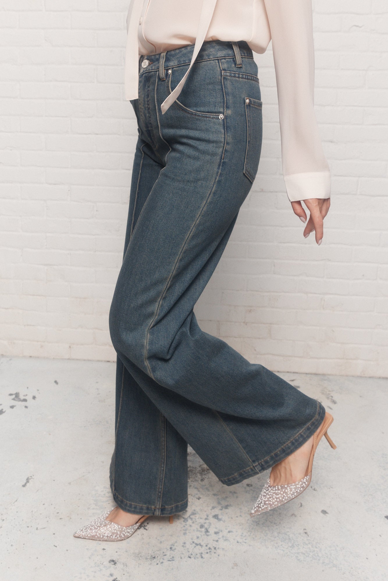 Florence | Jean bleu