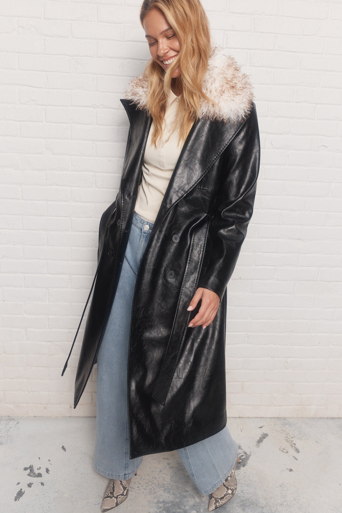 Deborah | Manteau noir
