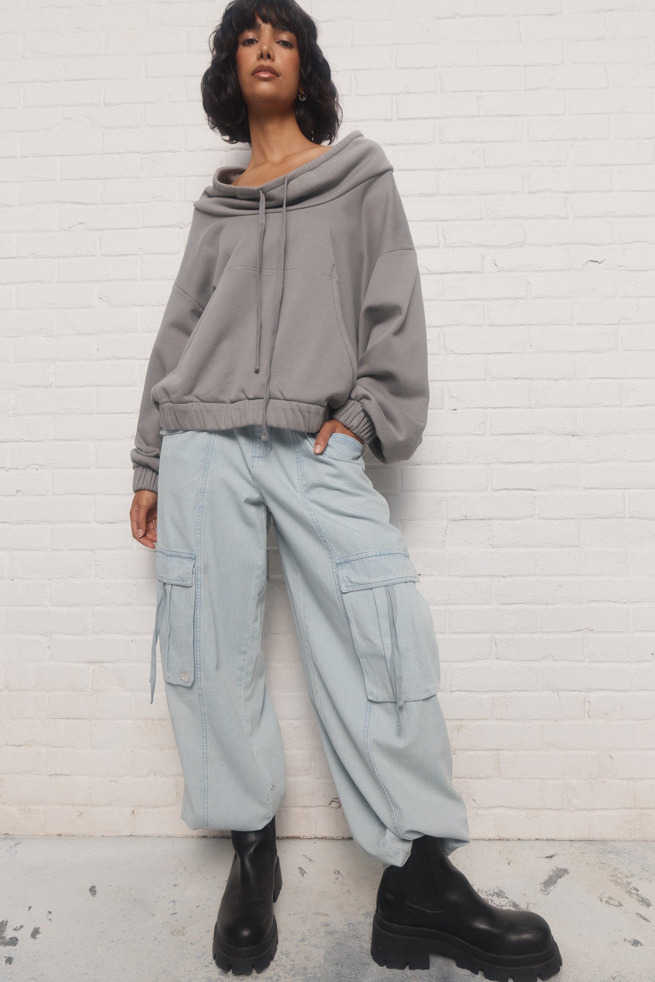 Ilyse | Chandail gris