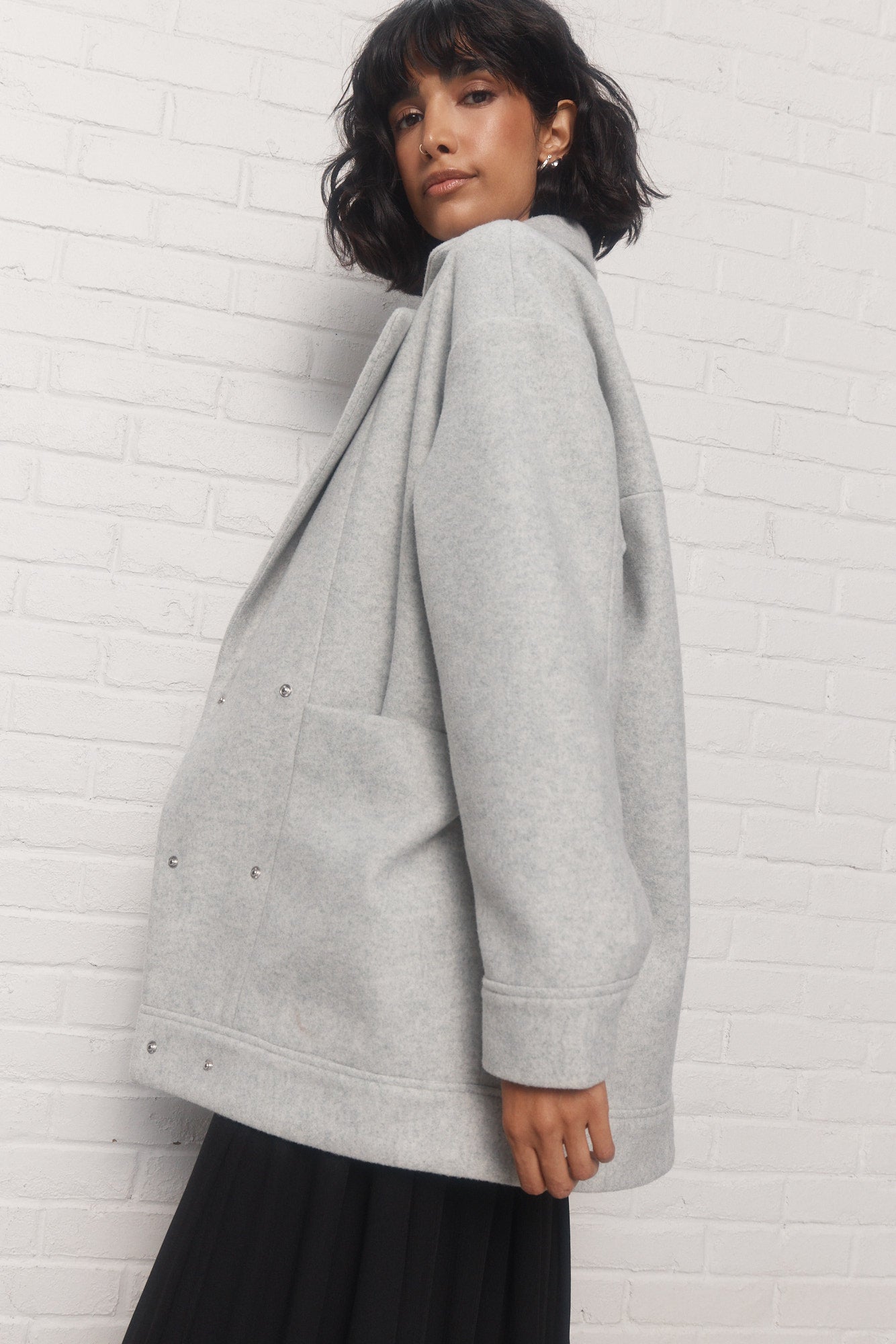 Perez | Manteau gris
