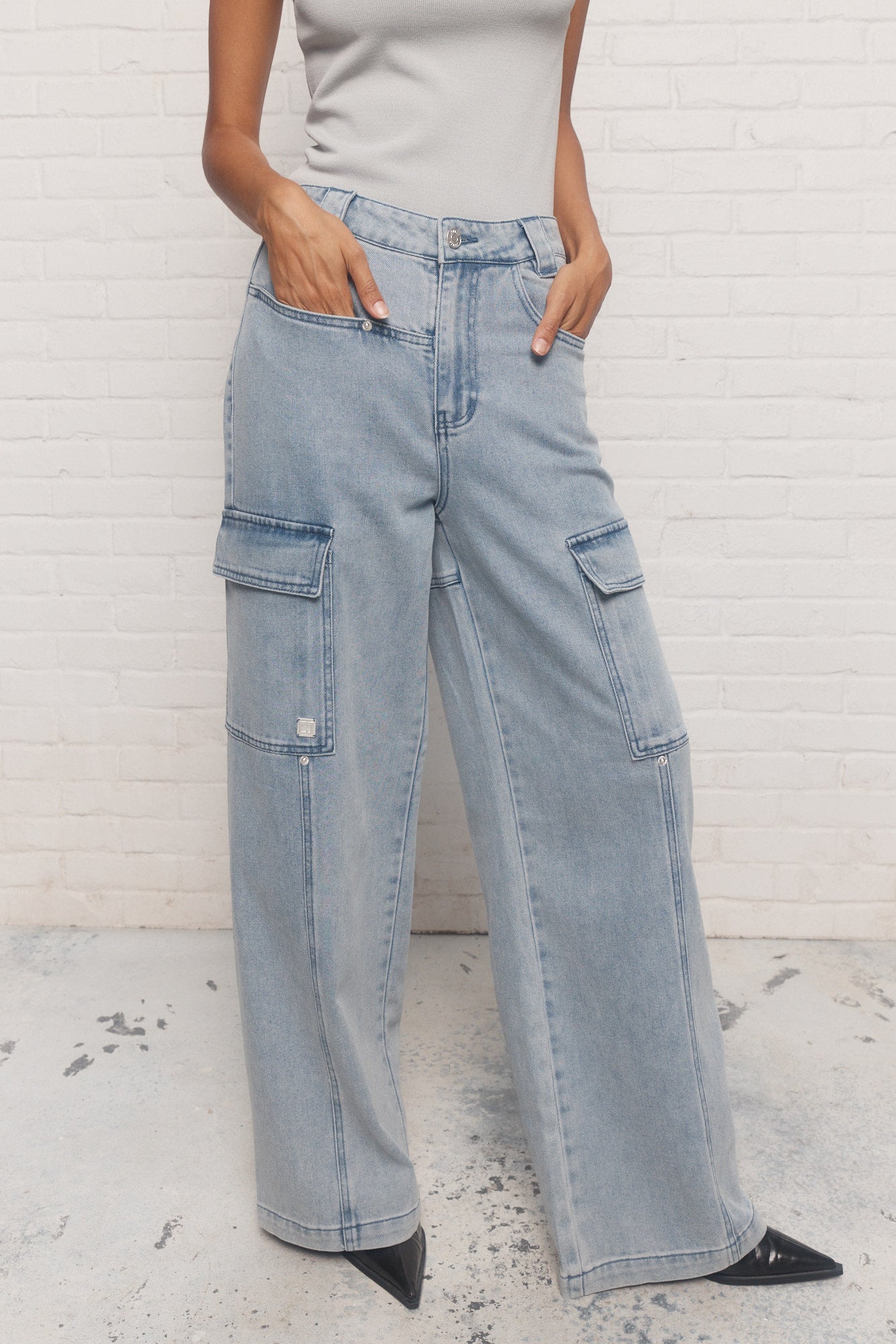Marilou | Jean bleu délavé