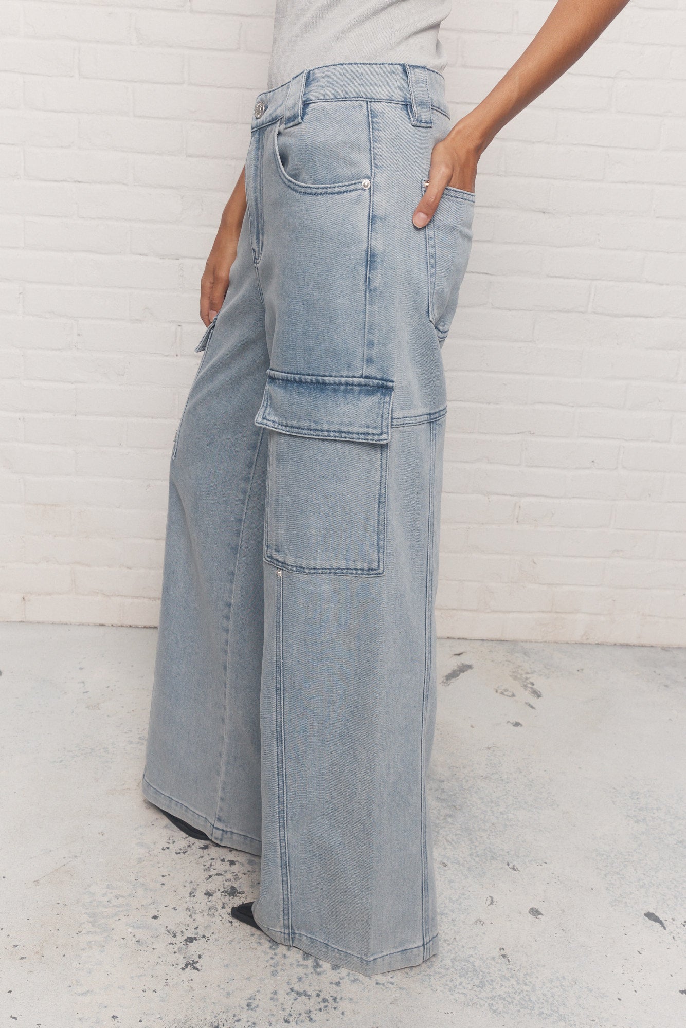Marilou | Jean bleu délavé