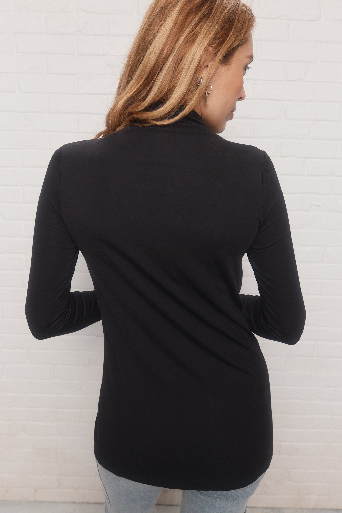 Yoda | The black mock neck shirt