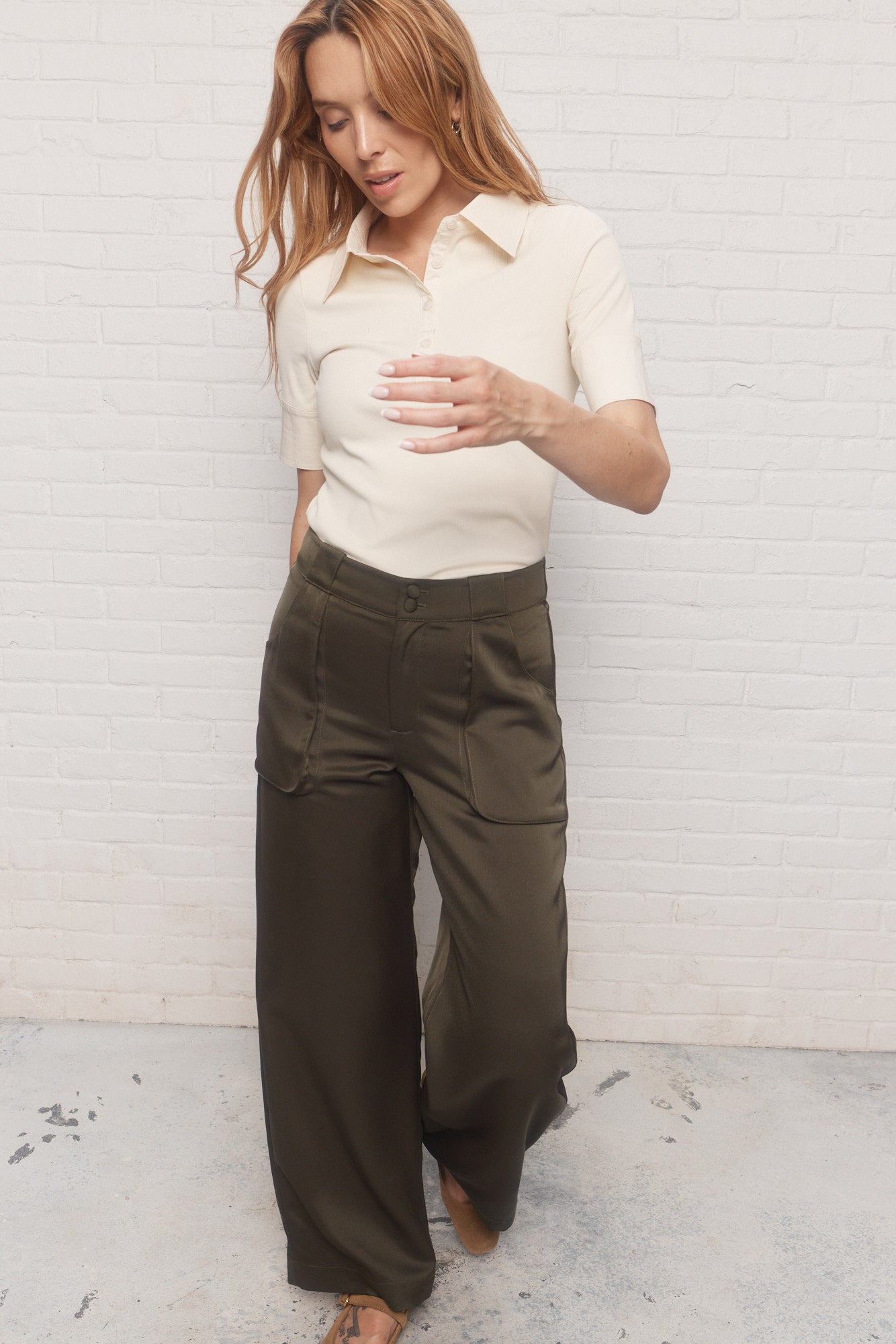 Rocio | Pantalon vert