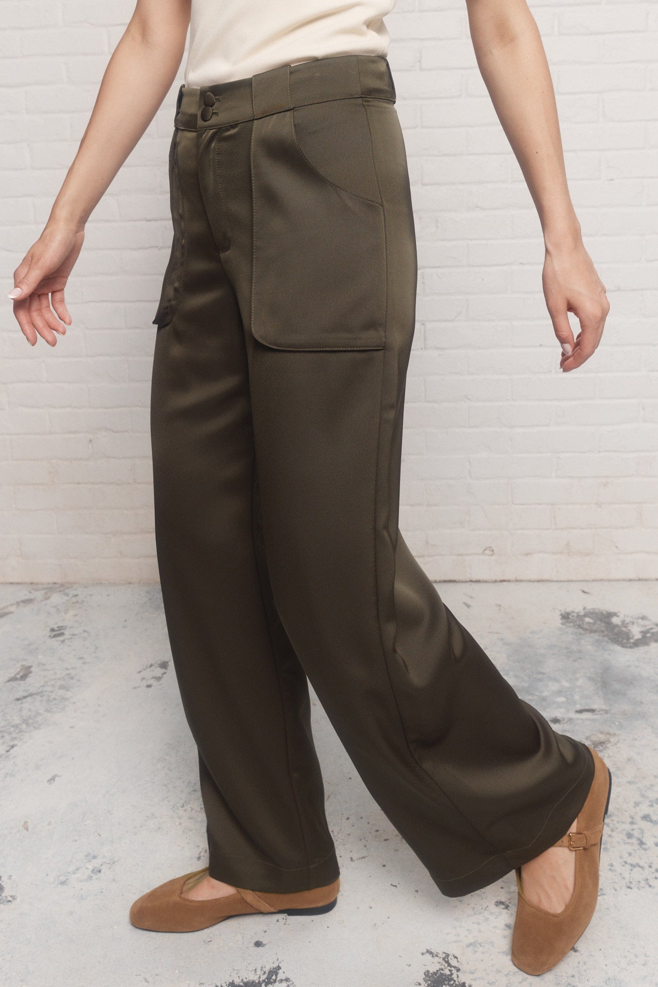 Rocio | Pantalon vert