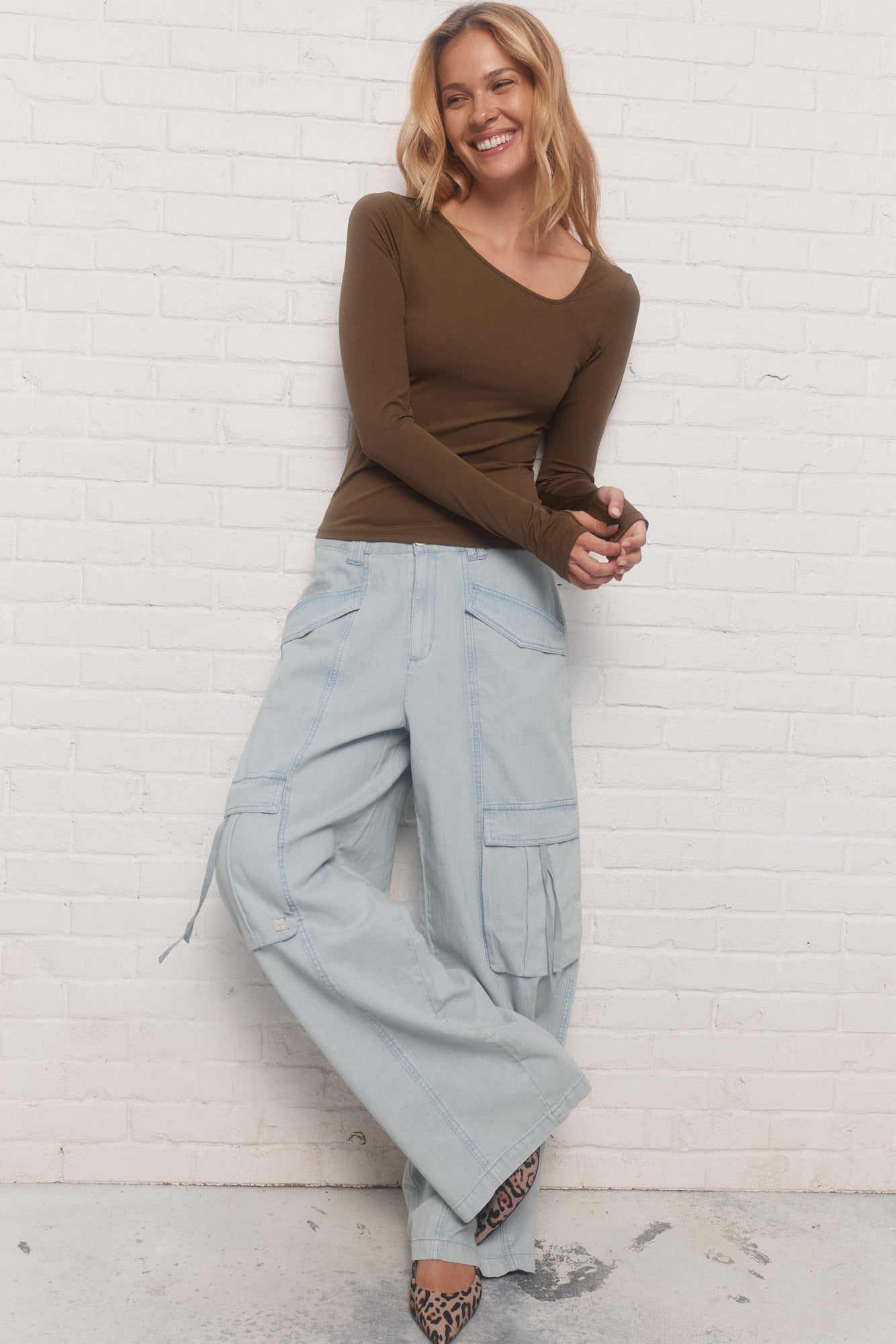 Wanda | Chandail marron