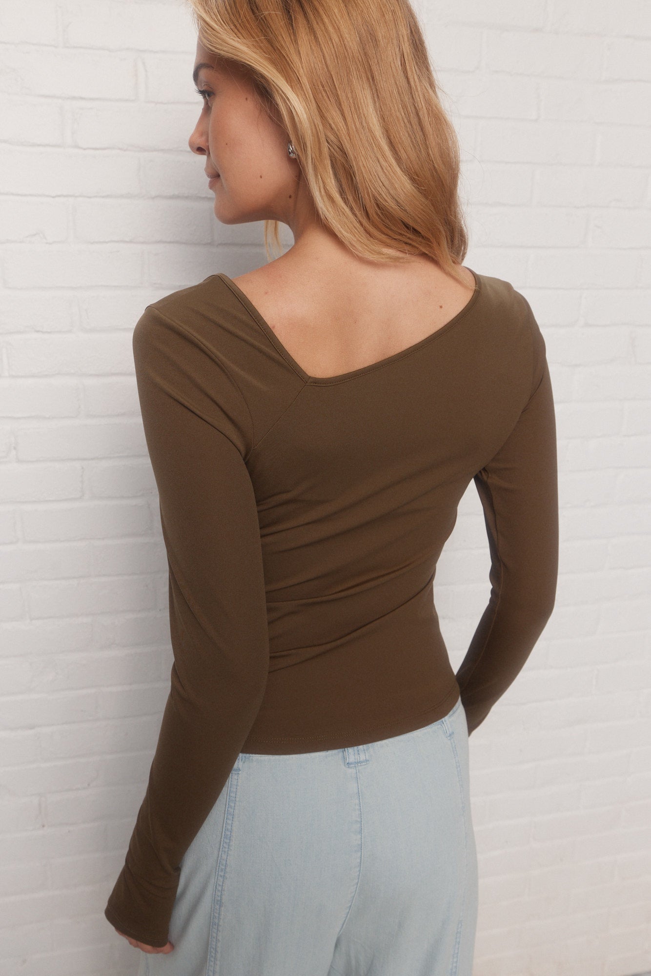 Wanda | Chandail marron