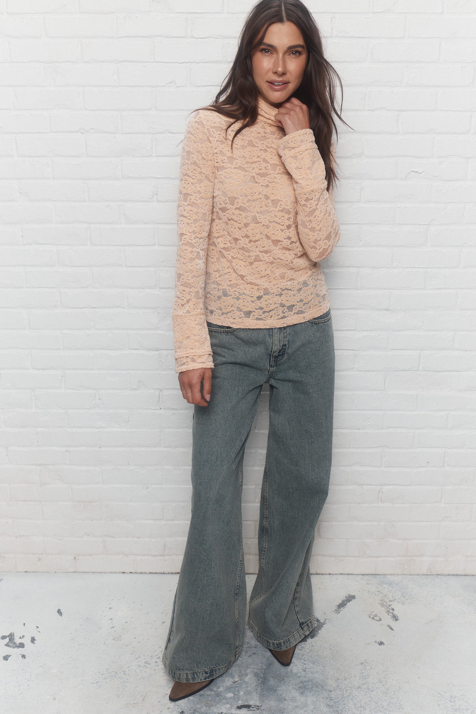 Christine | Beige top