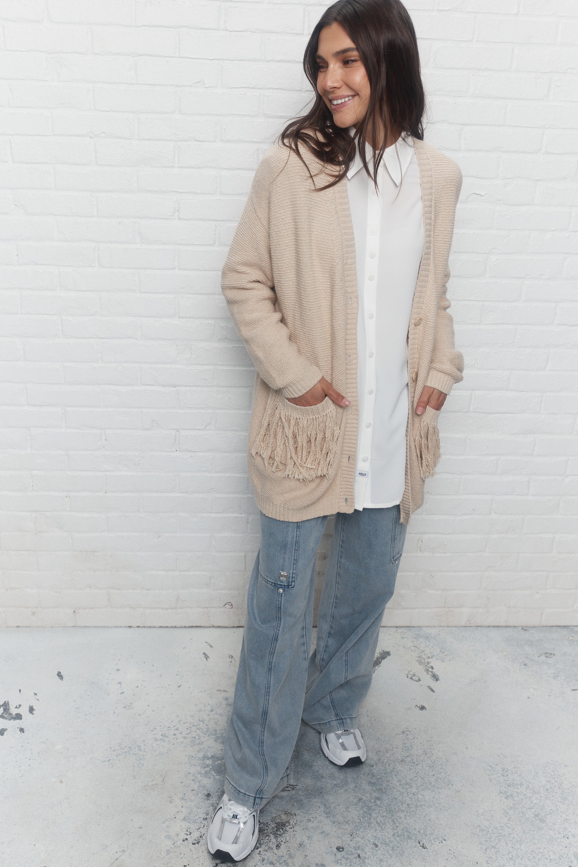 Ludivine | Beige cardigan