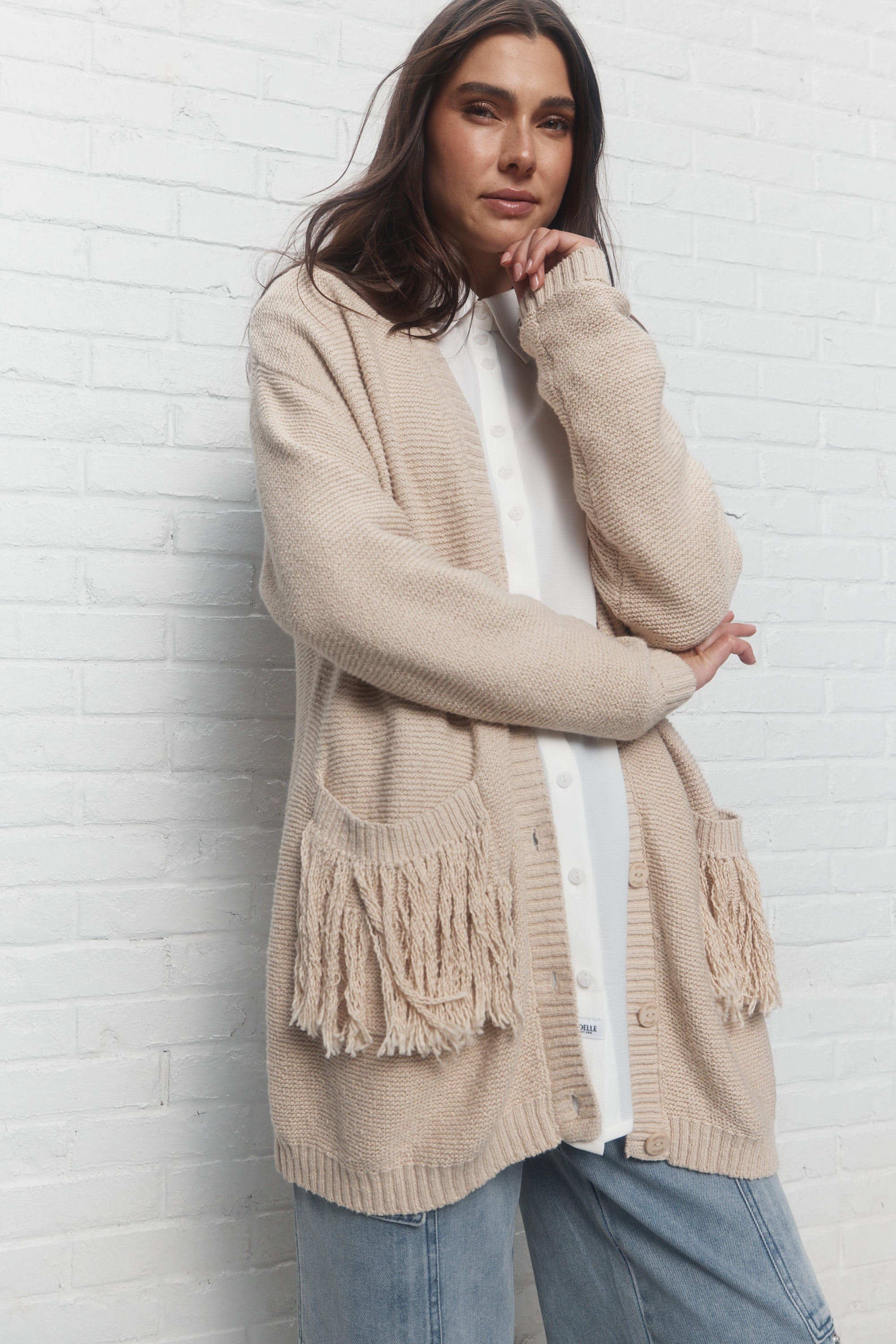 Ludivine | Beige cardigan
