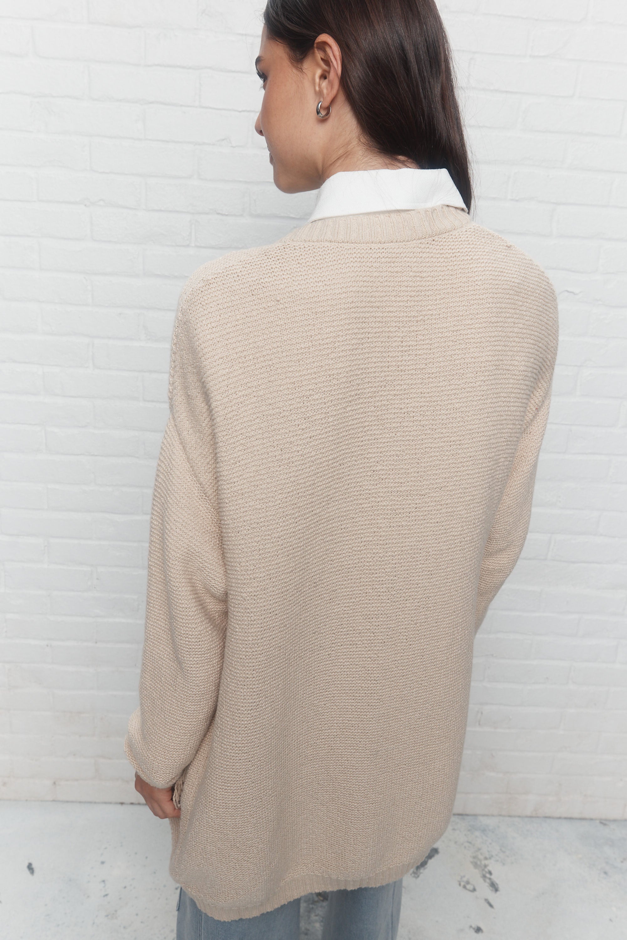 Ludivine | Beige cardigan