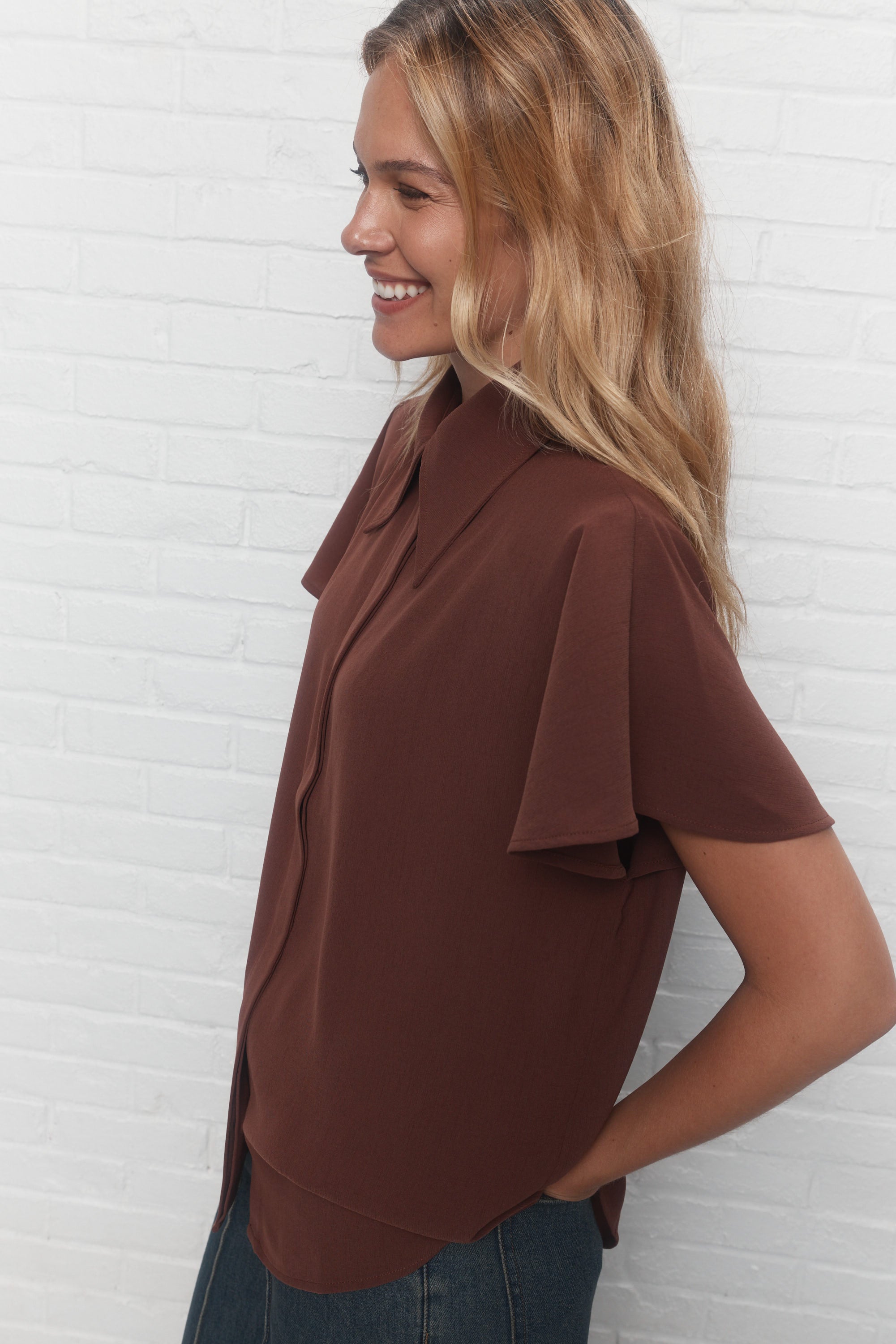 Marison | Brown shirt