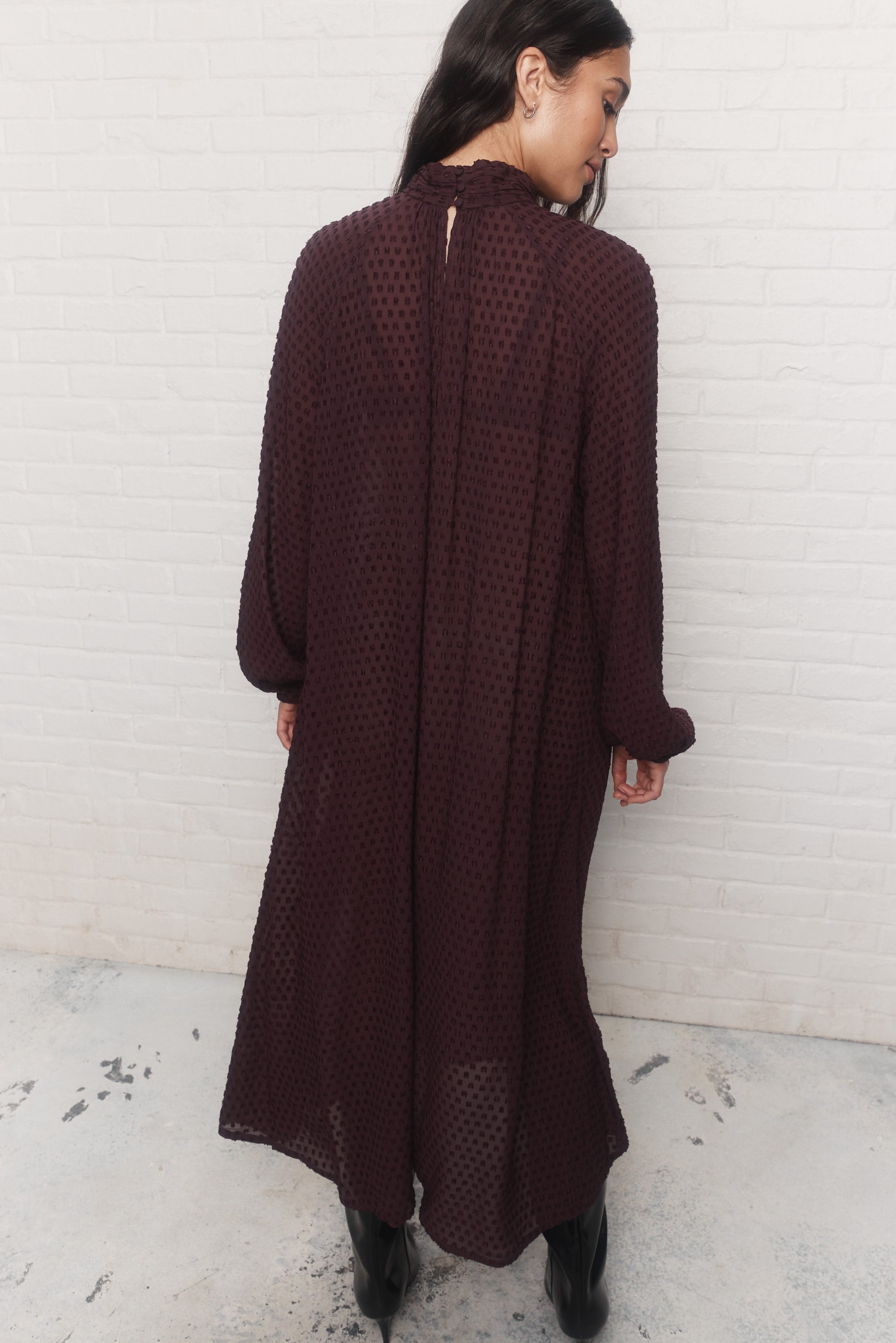 Orianne | Mauve dress