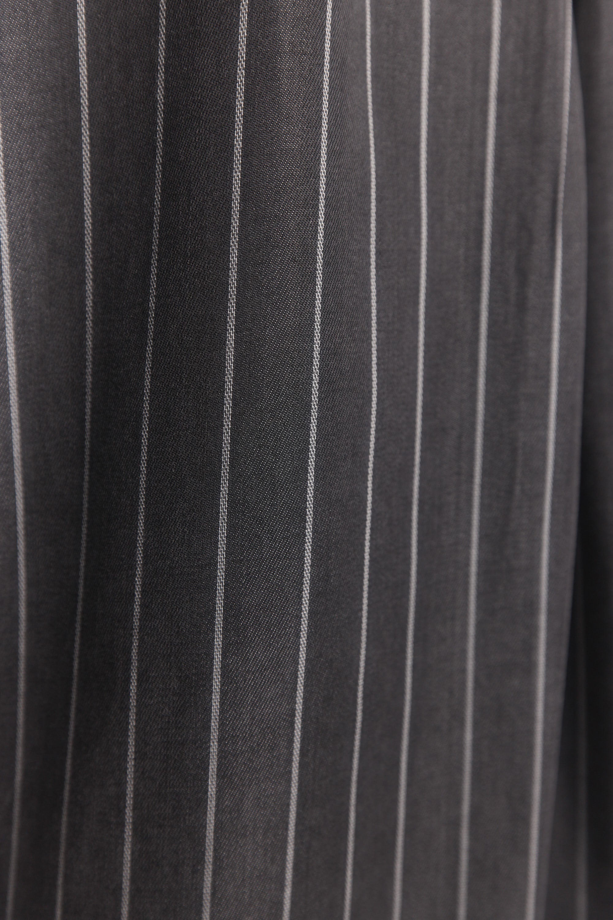 Valentine | Chemise noire à rayures