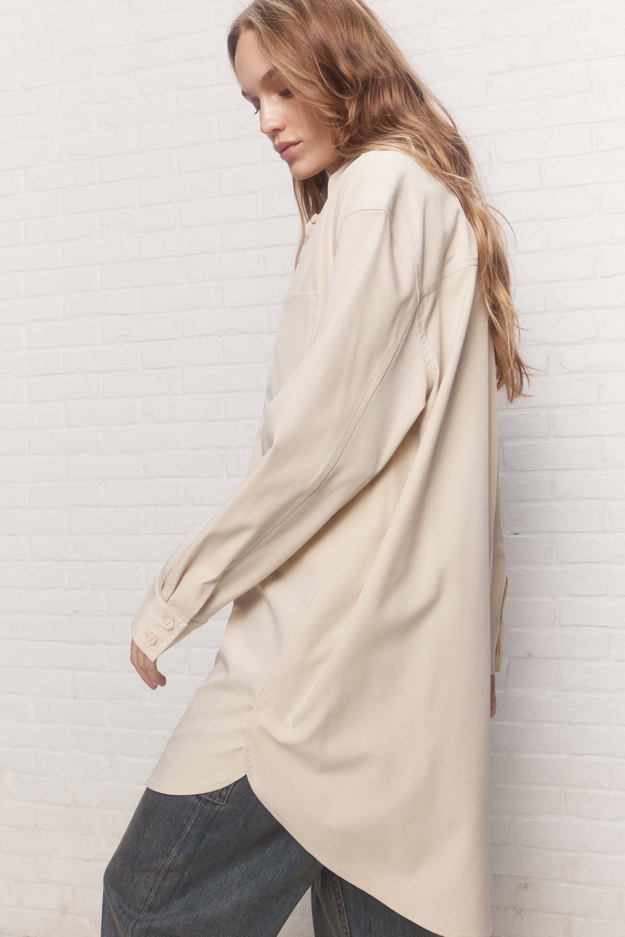 Roe | Chemise beige