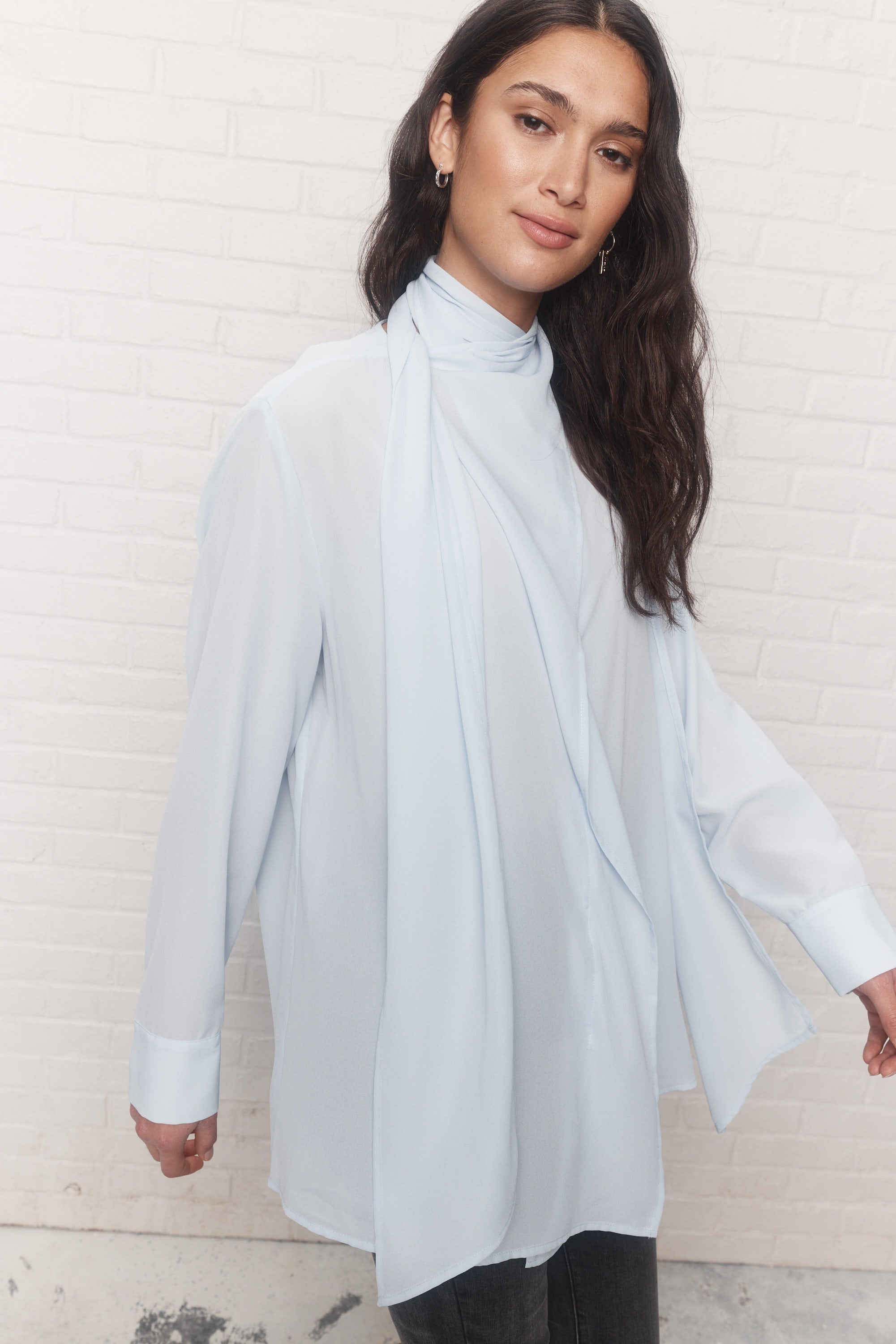Melinda | Blouse bleue