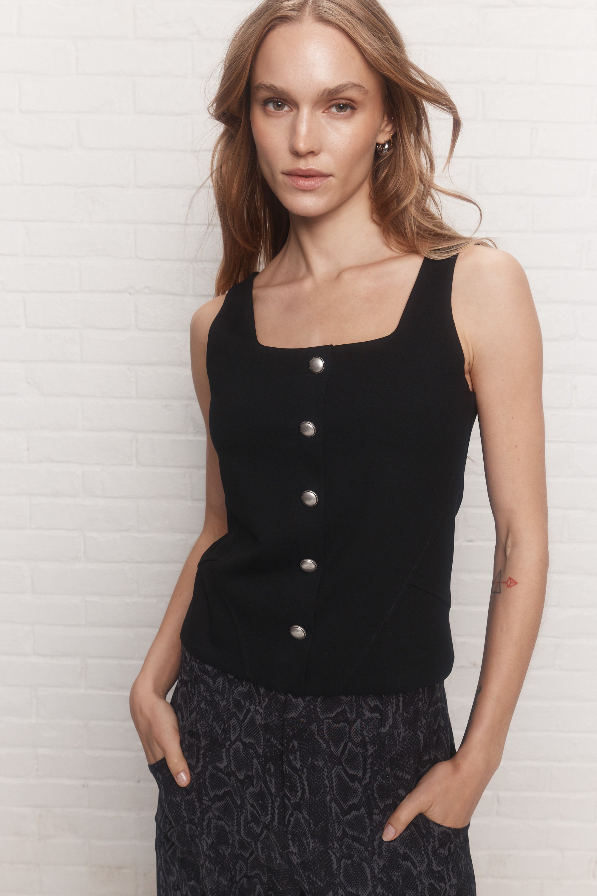 Callie | Camisole noire