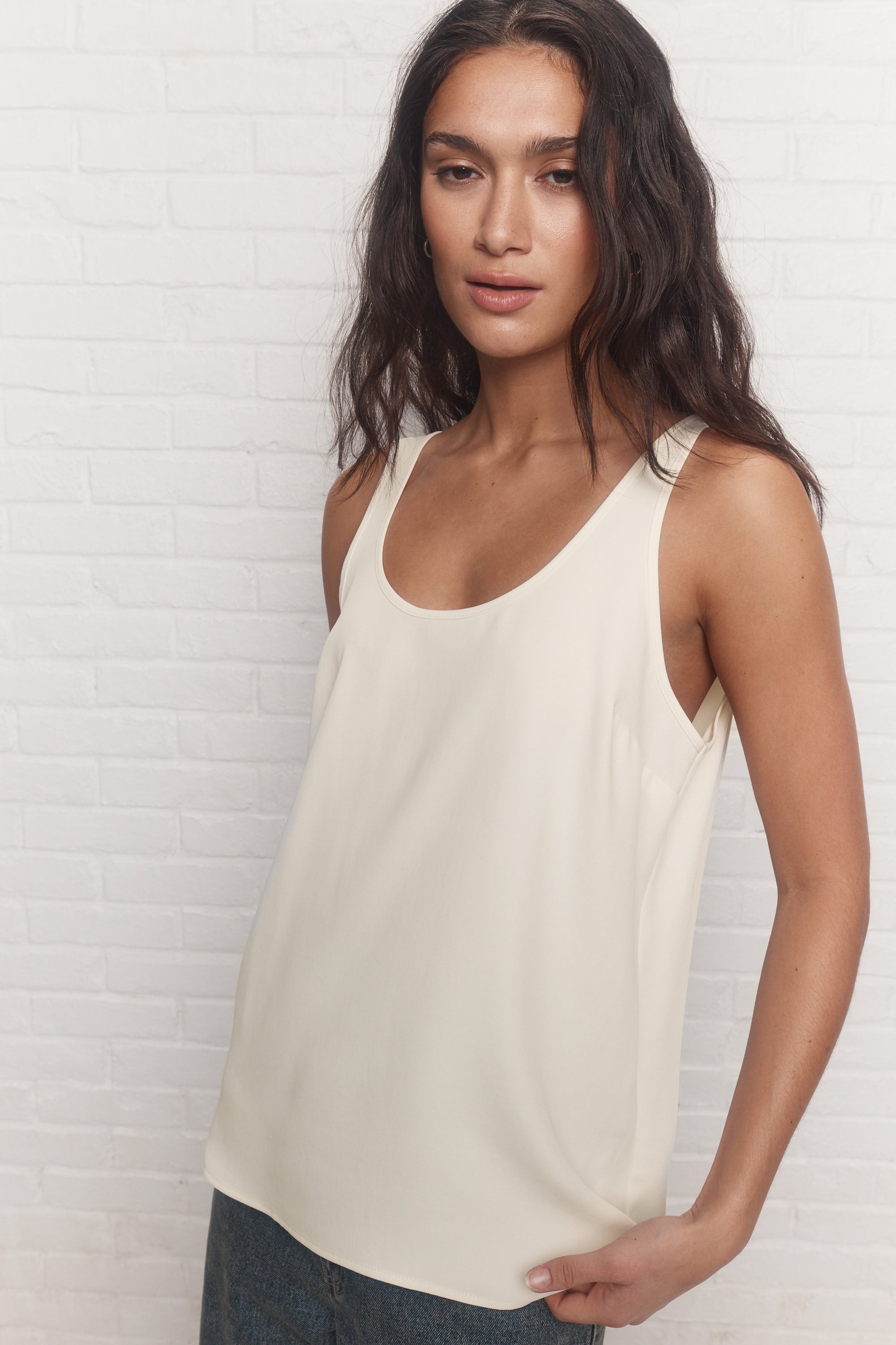 Anissa | Camisole crème