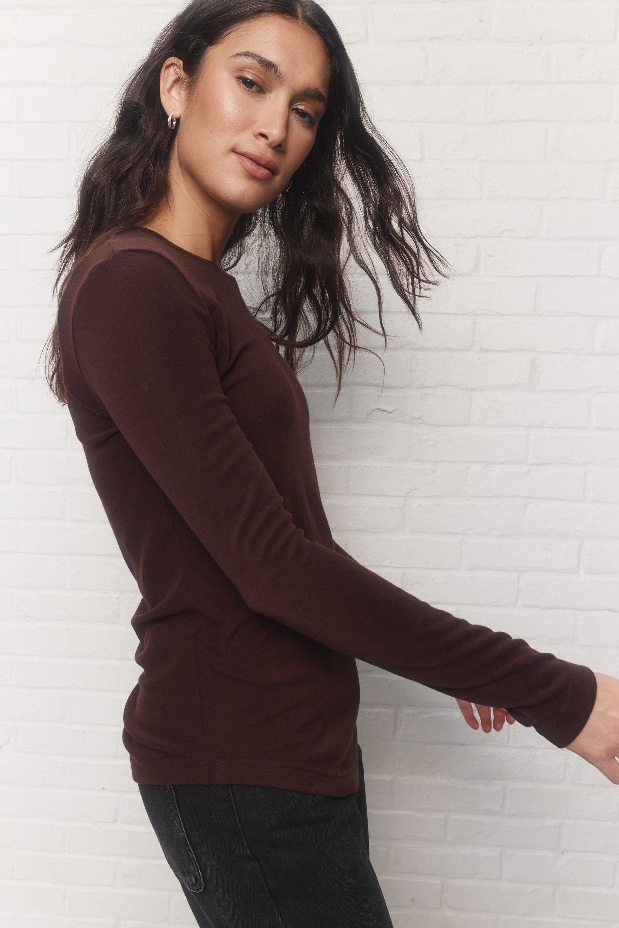 Jackson | Chandail brun