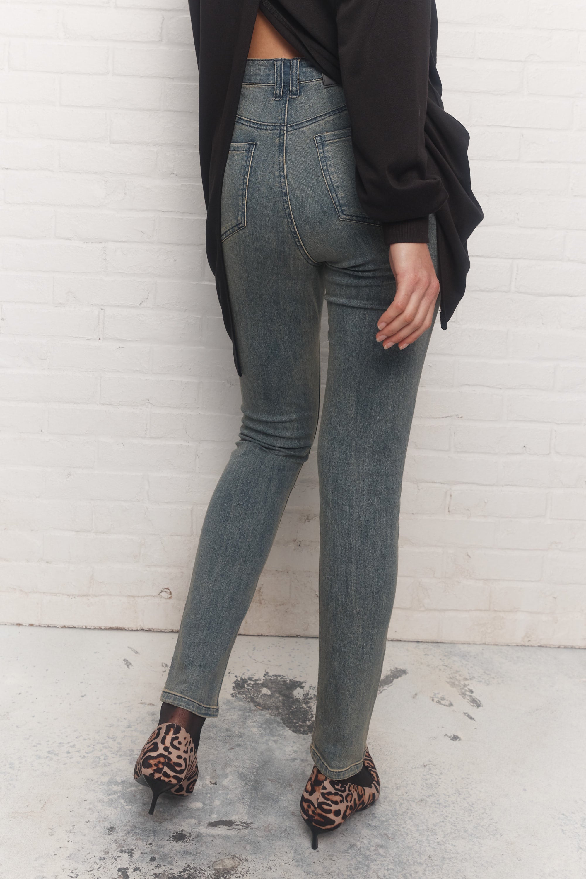 Ilkem | Jean bleu délavé