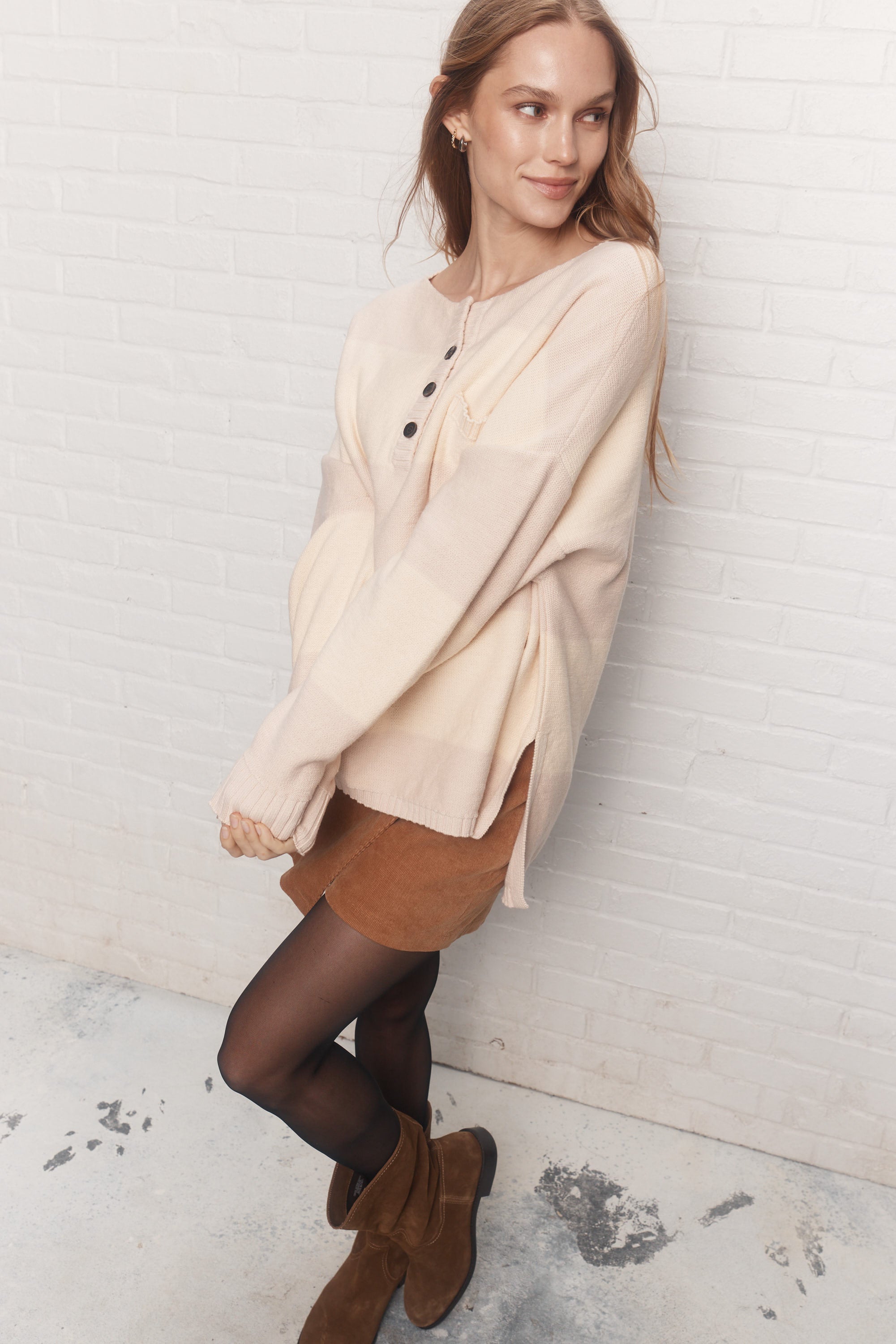 Helga | Chandail beige