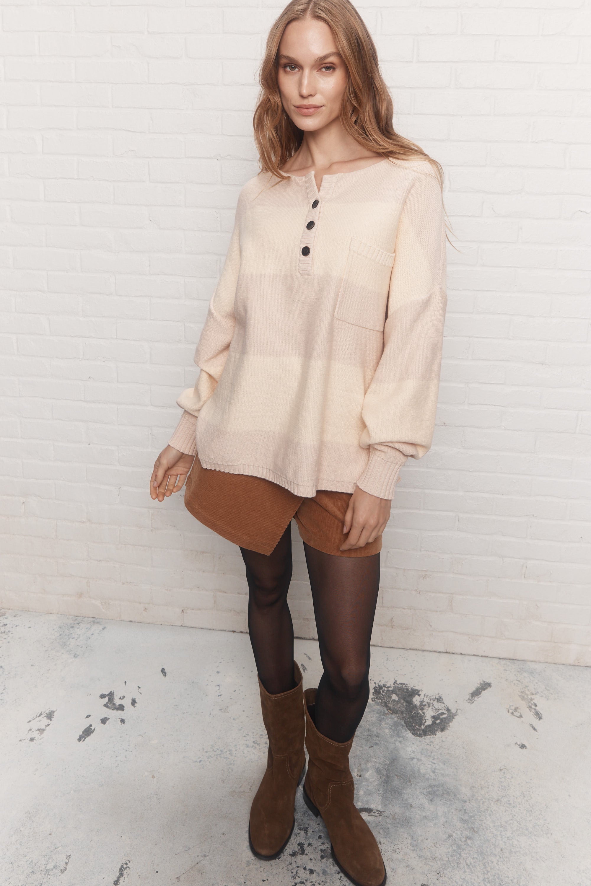 Helga | Chandail beige