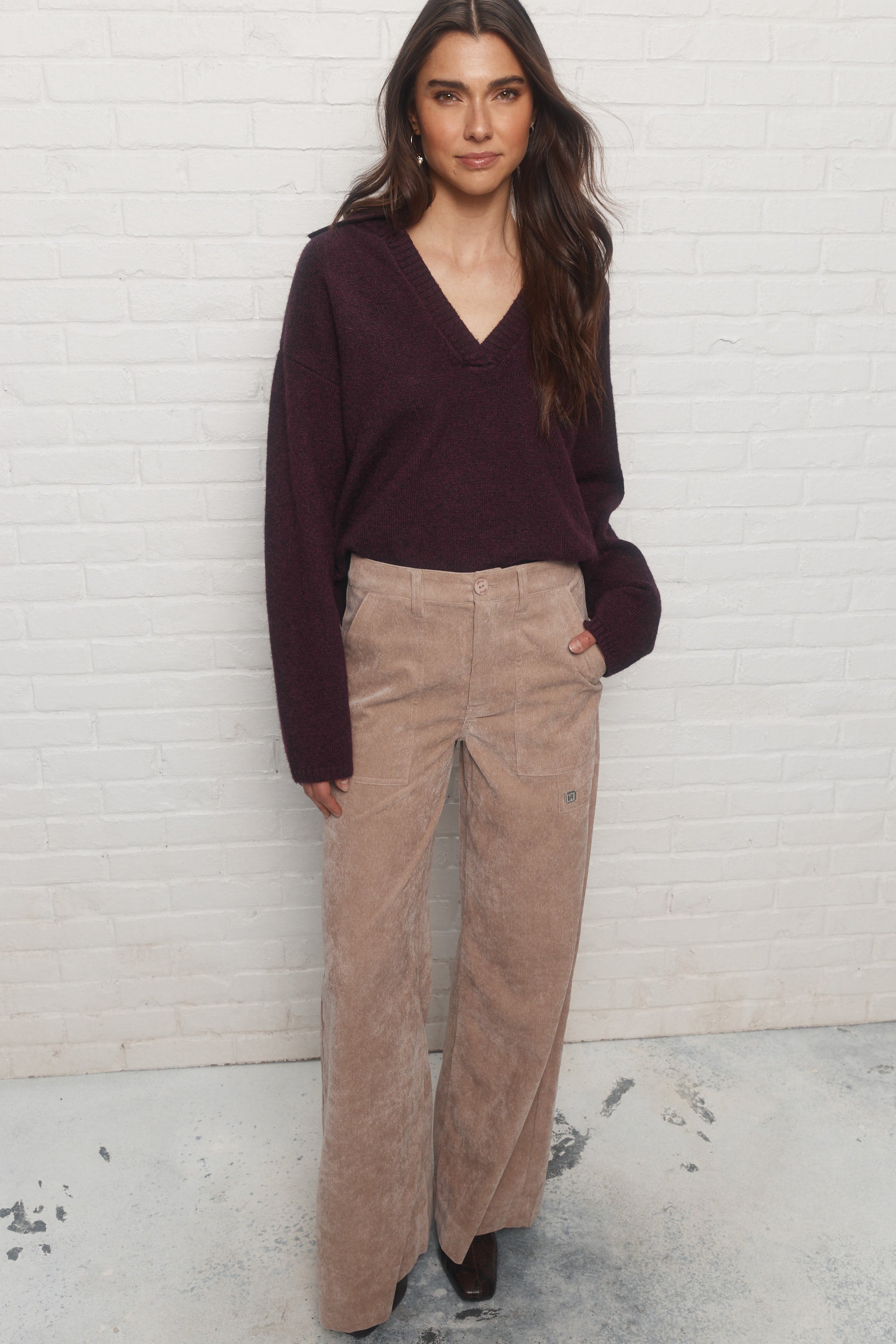 Ines | Beige pants