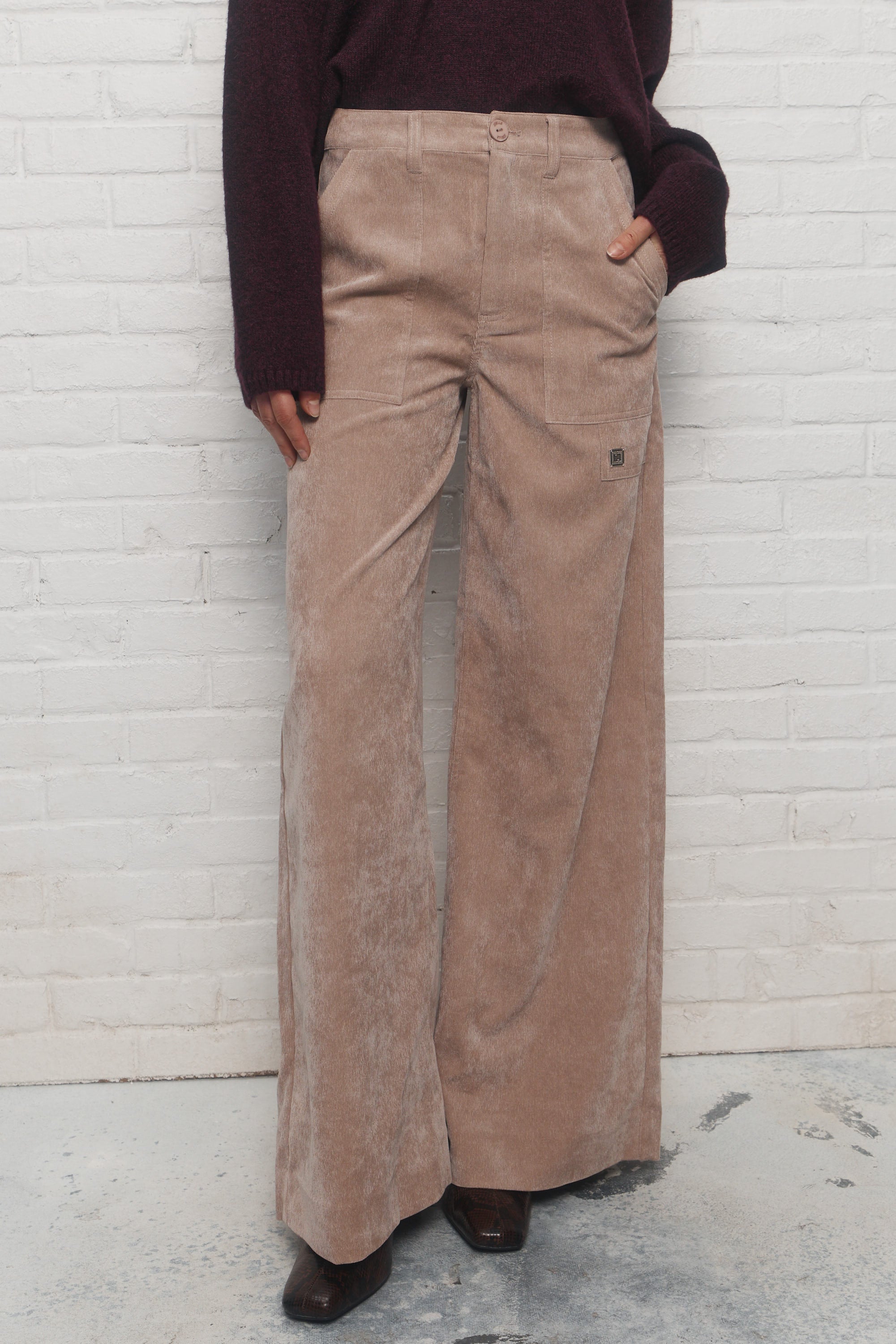 Ines | Beige pants