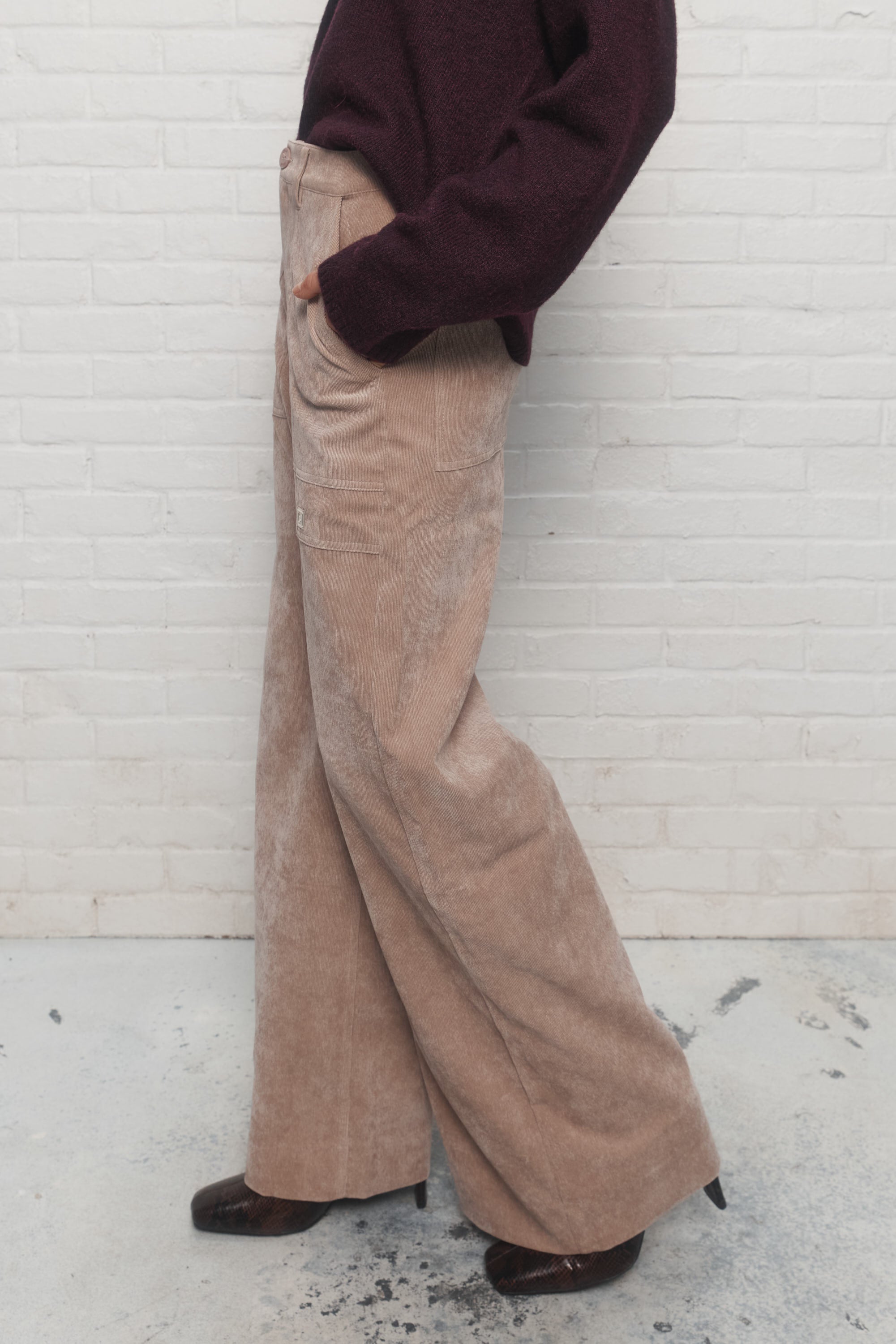 Ines | Beige pants