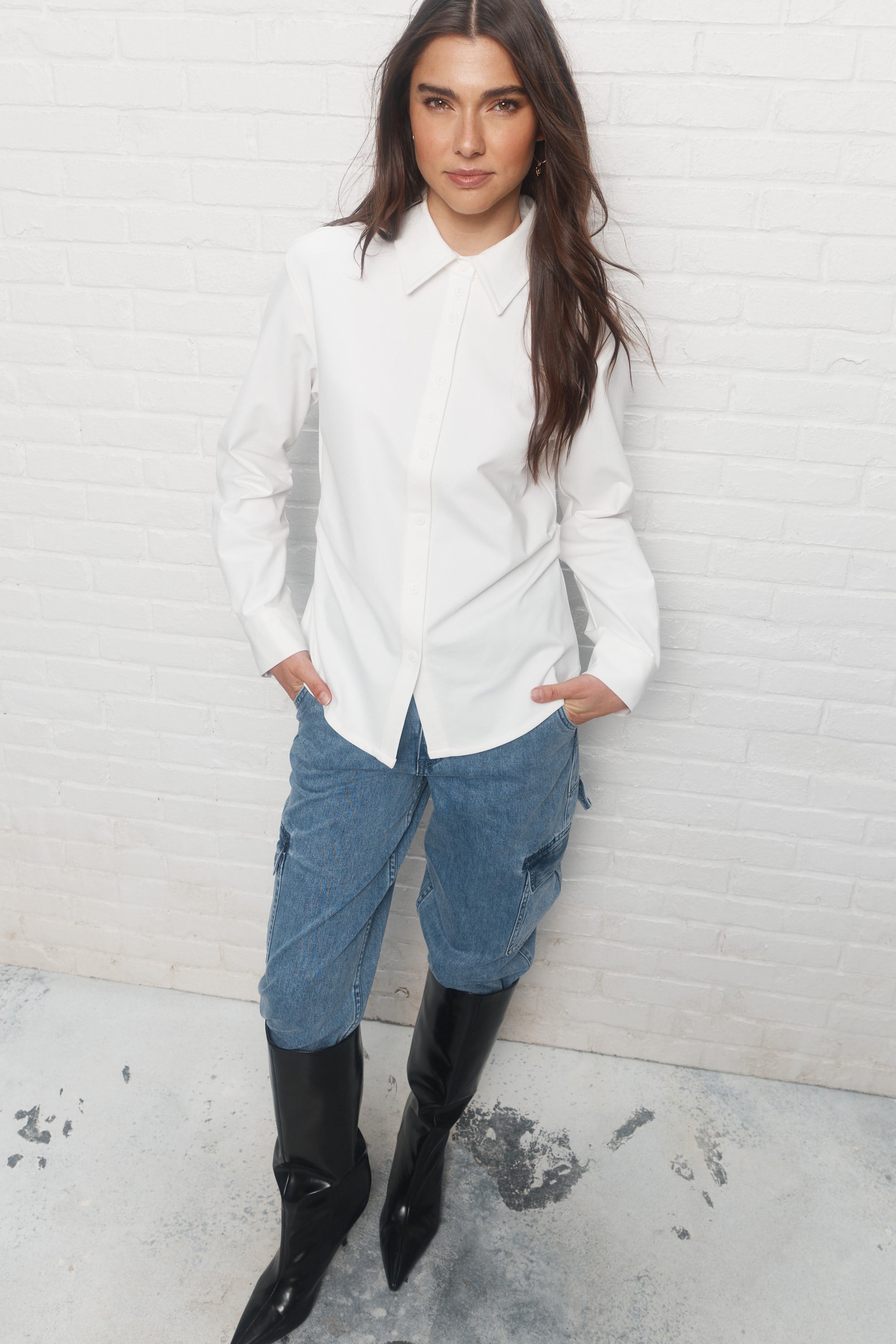 Kendall | White shirt