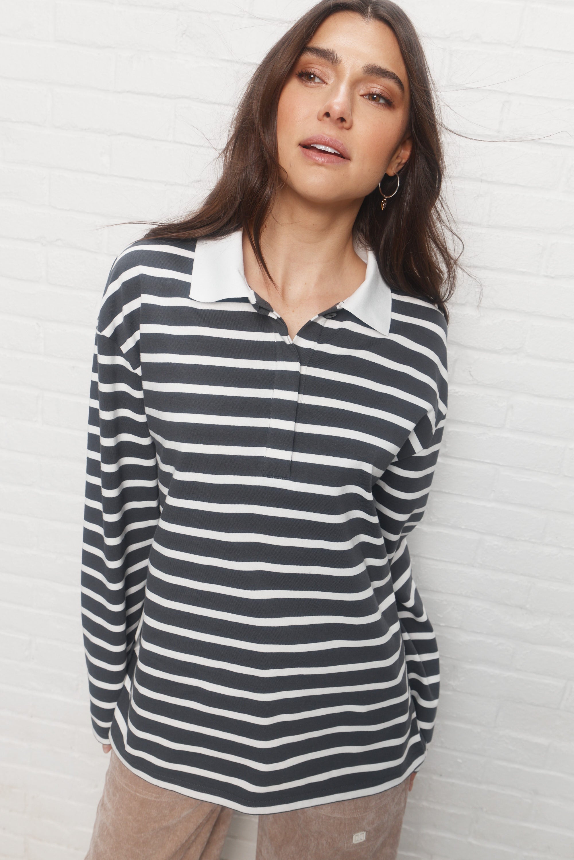 Leonard | Striped top