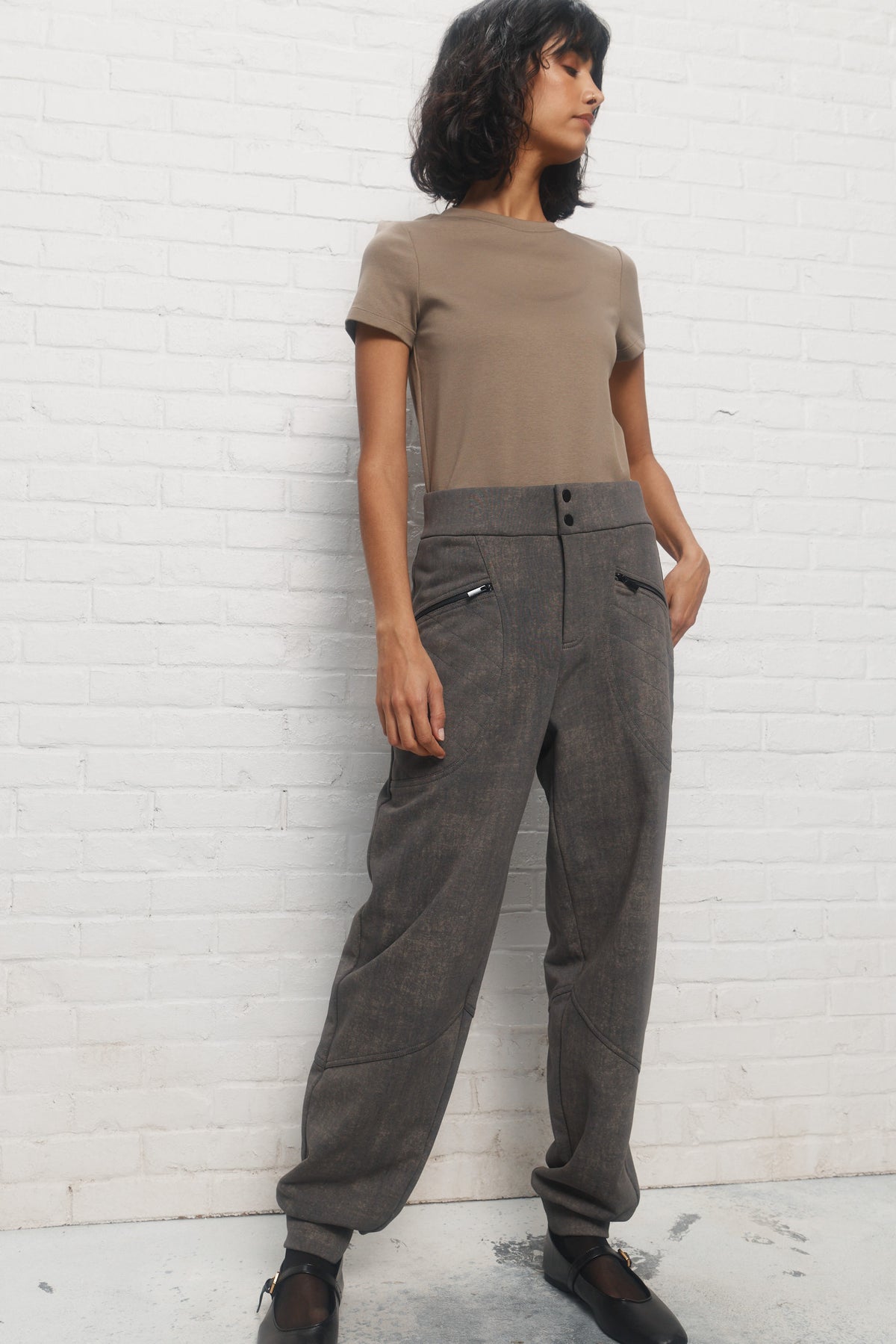 Maiden Pantalon gris JOELLE Collection